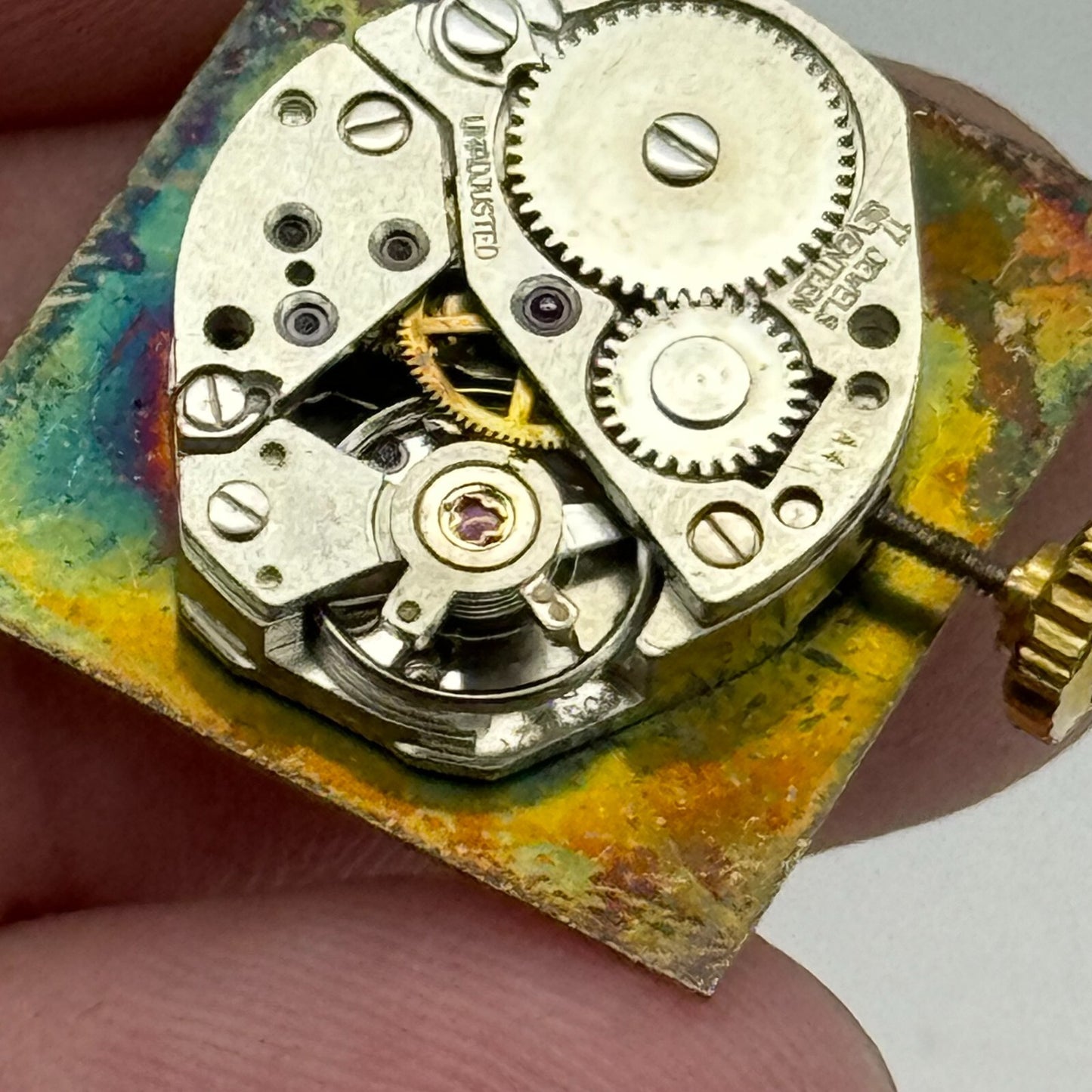 19.5mm Running Mickey Mouse Bradley Walt Disney RAX 6061-21 Watch Movement PARTS