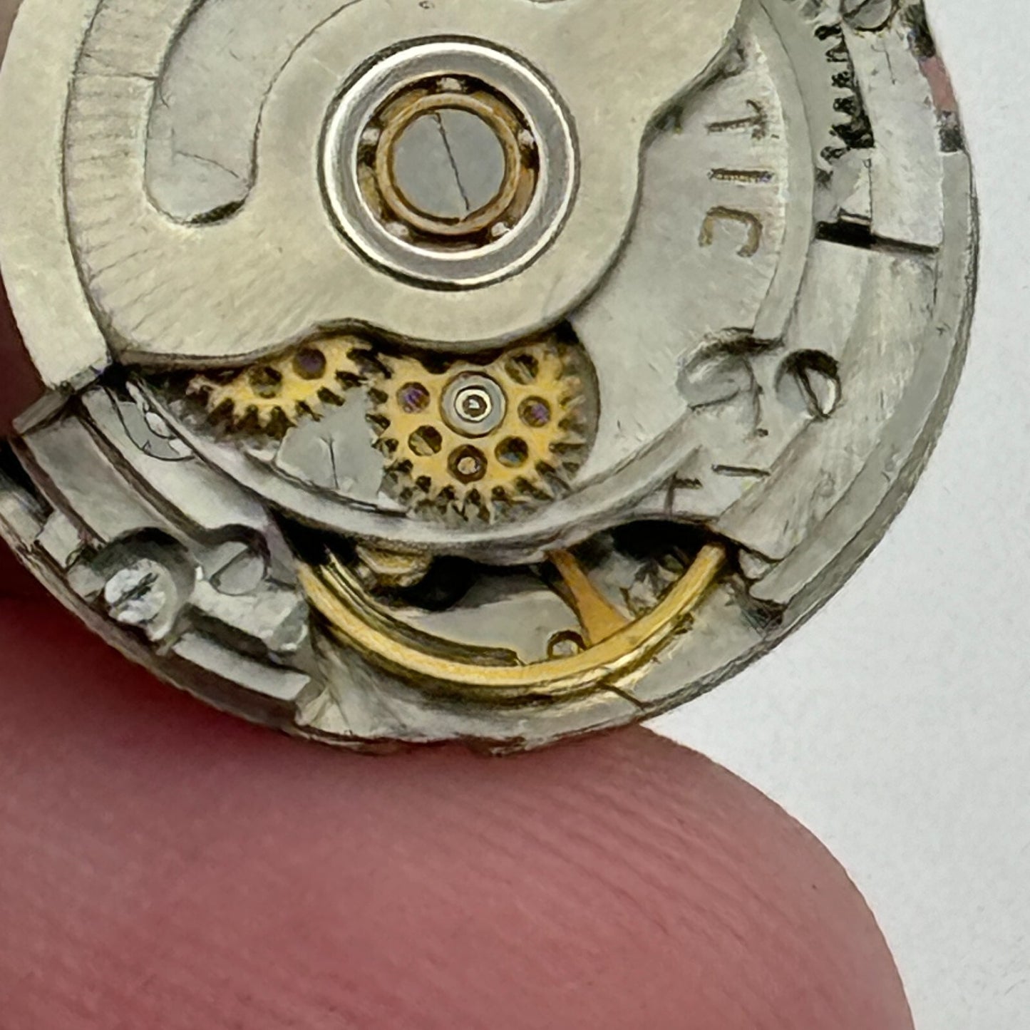 16.4mm Ladies Eterna Matic 1420 Automatic Watch Movement Swiss Vintage PARTS