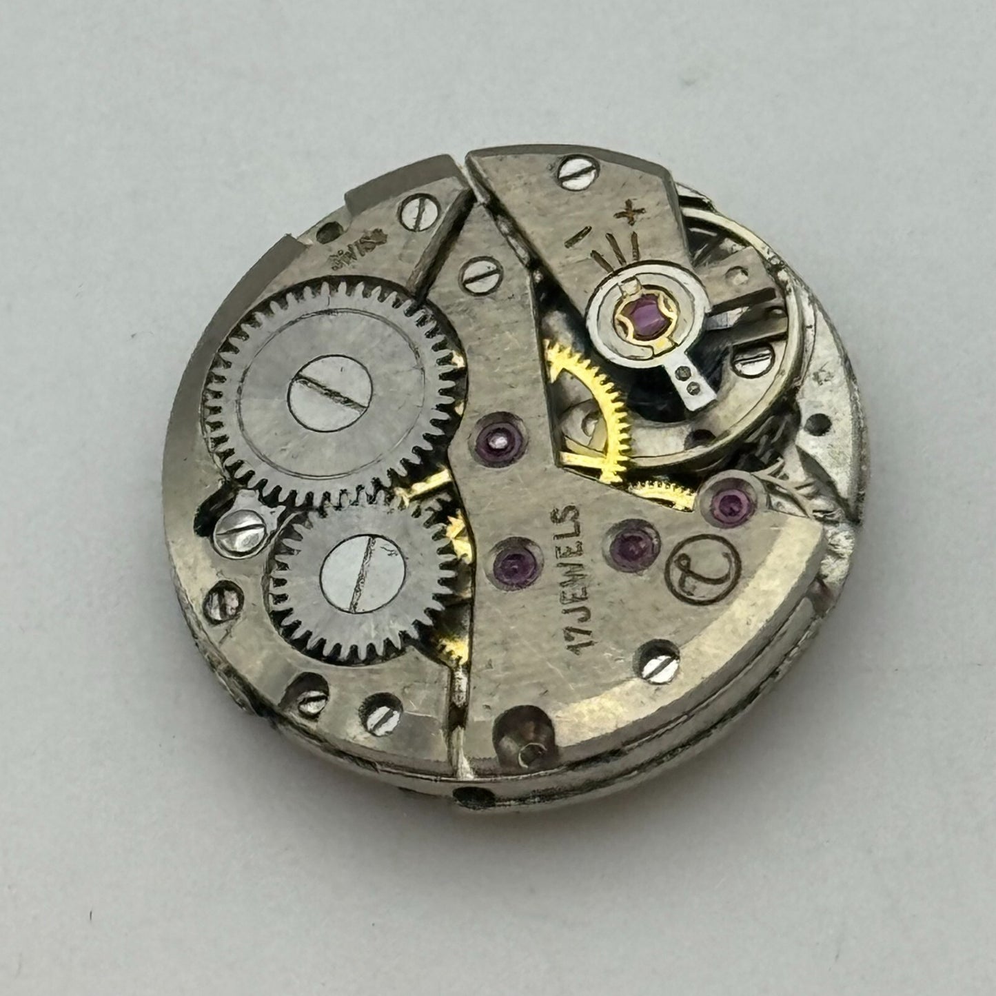 19.7mm Trebex Unitas UT 630 Balance Ok Manual Wind Watch Movement PARTS REPAIR