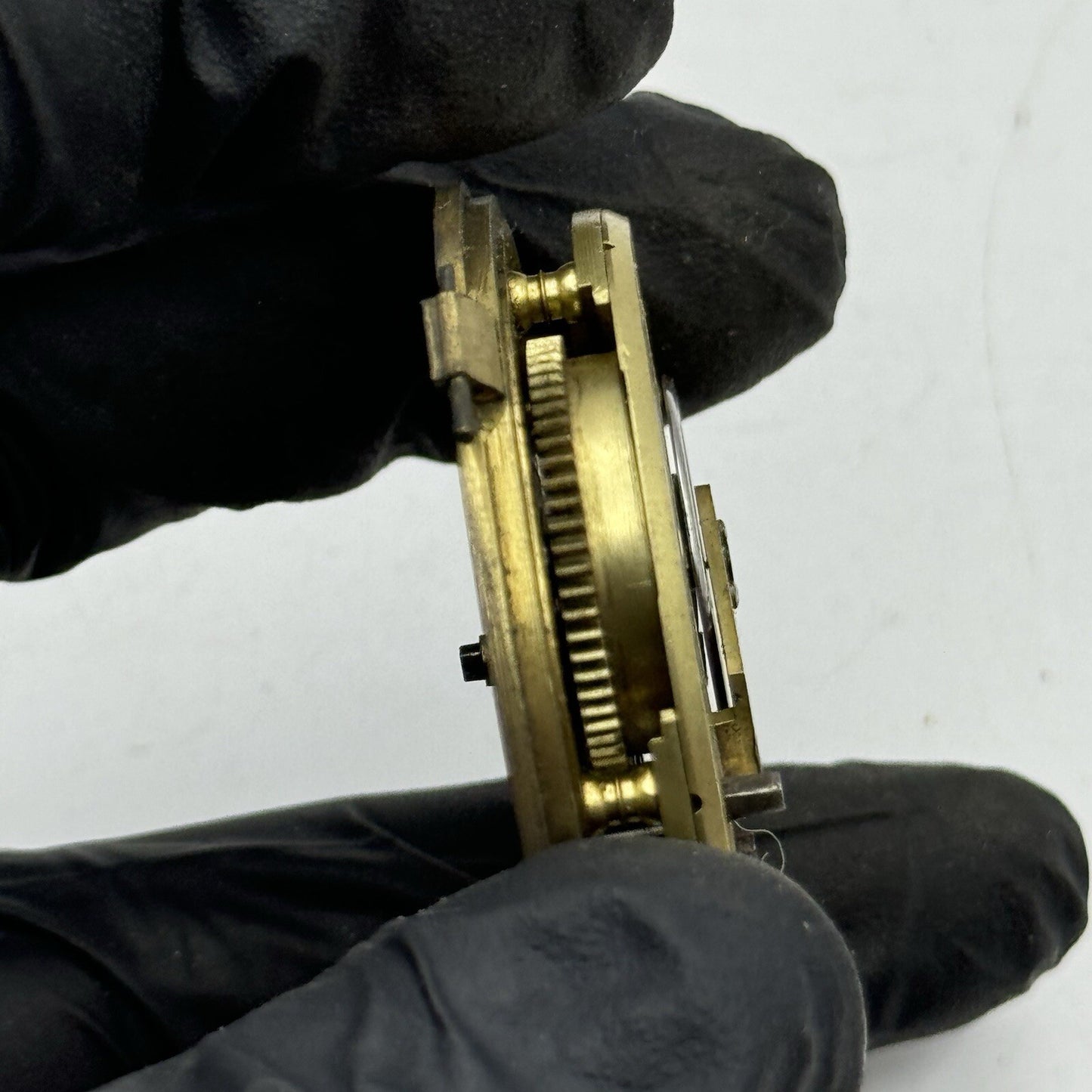 46.5mm G W Harvey Wellington Pocket Watch Movement FOR PARTS Restoration