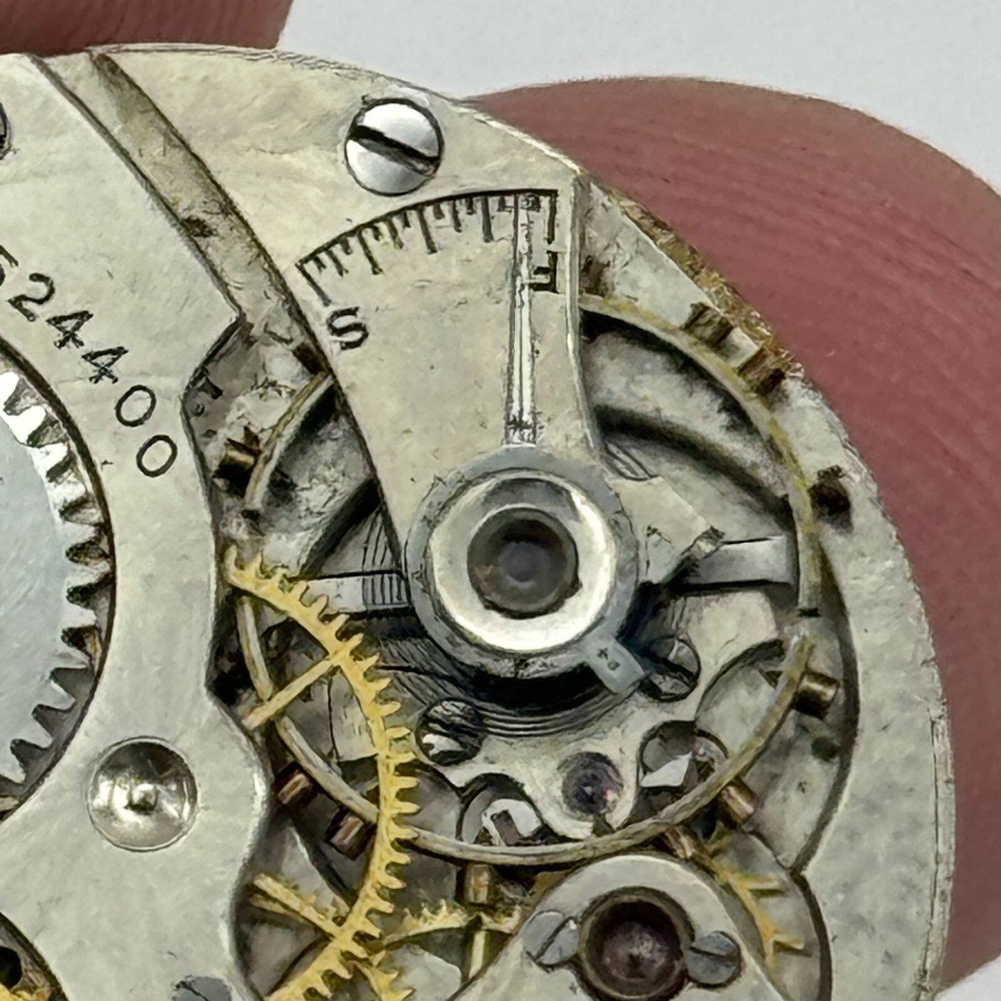 6/0s Men's Waltham Grade Ruby Model 1898 American Watch Movement PARTS SPARES
