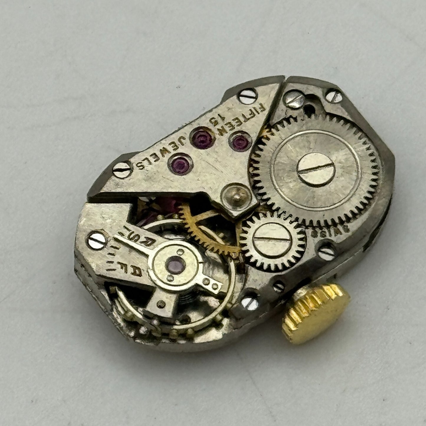 12.8mm Ladies AS 1051 A Schild Manual Wind Watch Movement Swiss Vintage PARTS