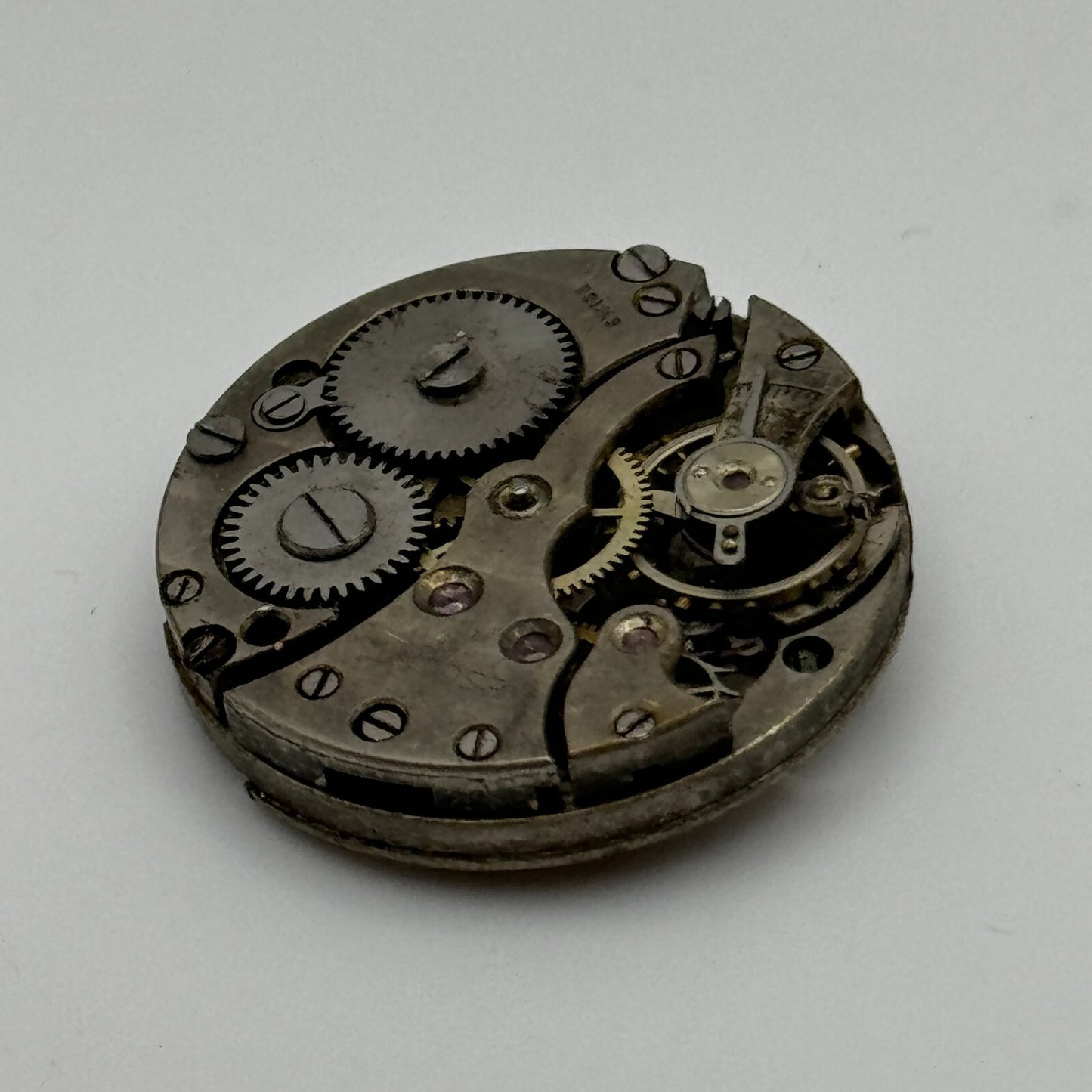 23.6mm Interesting Escort Swiss Vintage Manual Wind Watch Movement PARTS SPARES