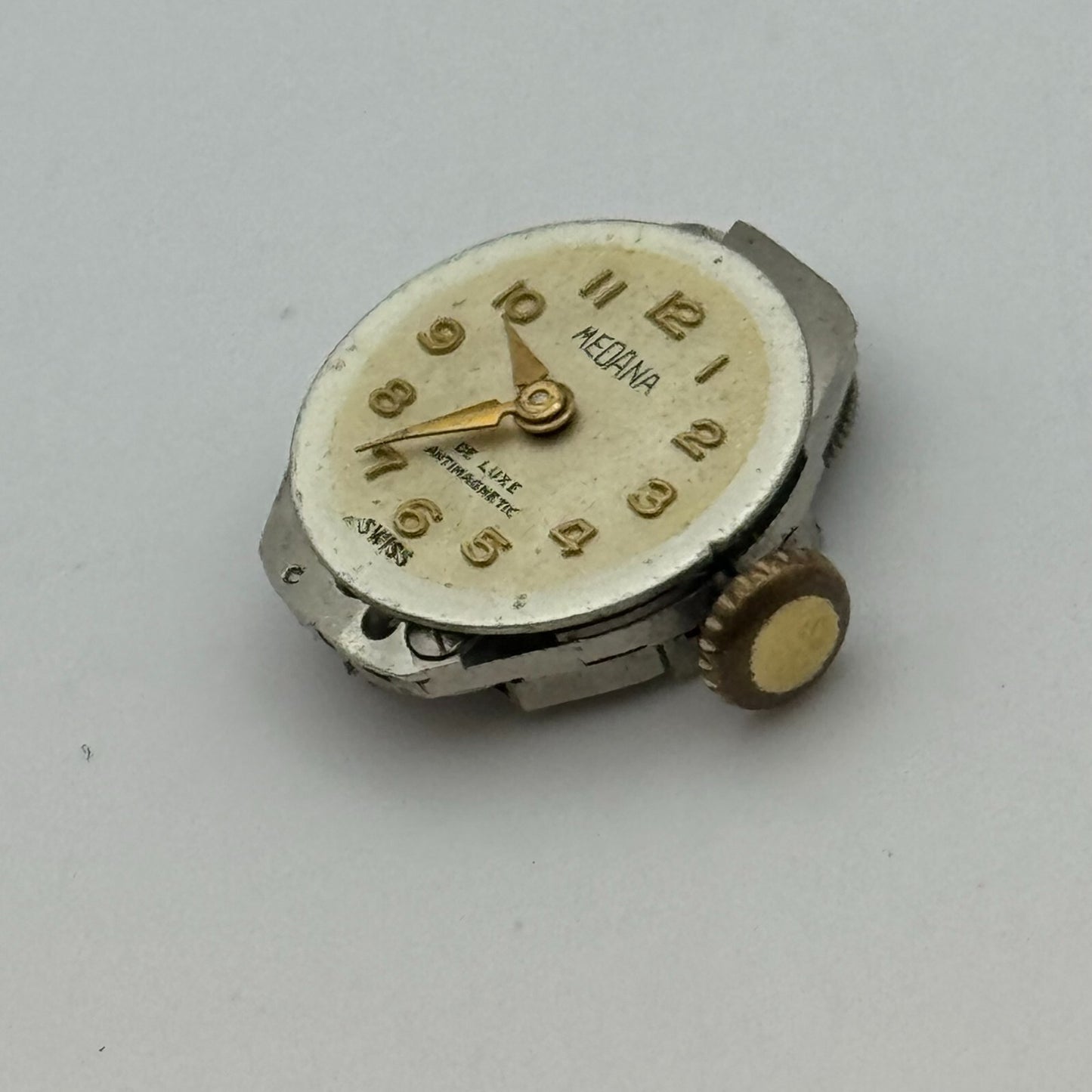 15mm Ladies Medana Cal 8275 Manual Wind 7 Jewels Watch Movement Swiss Made PARTS