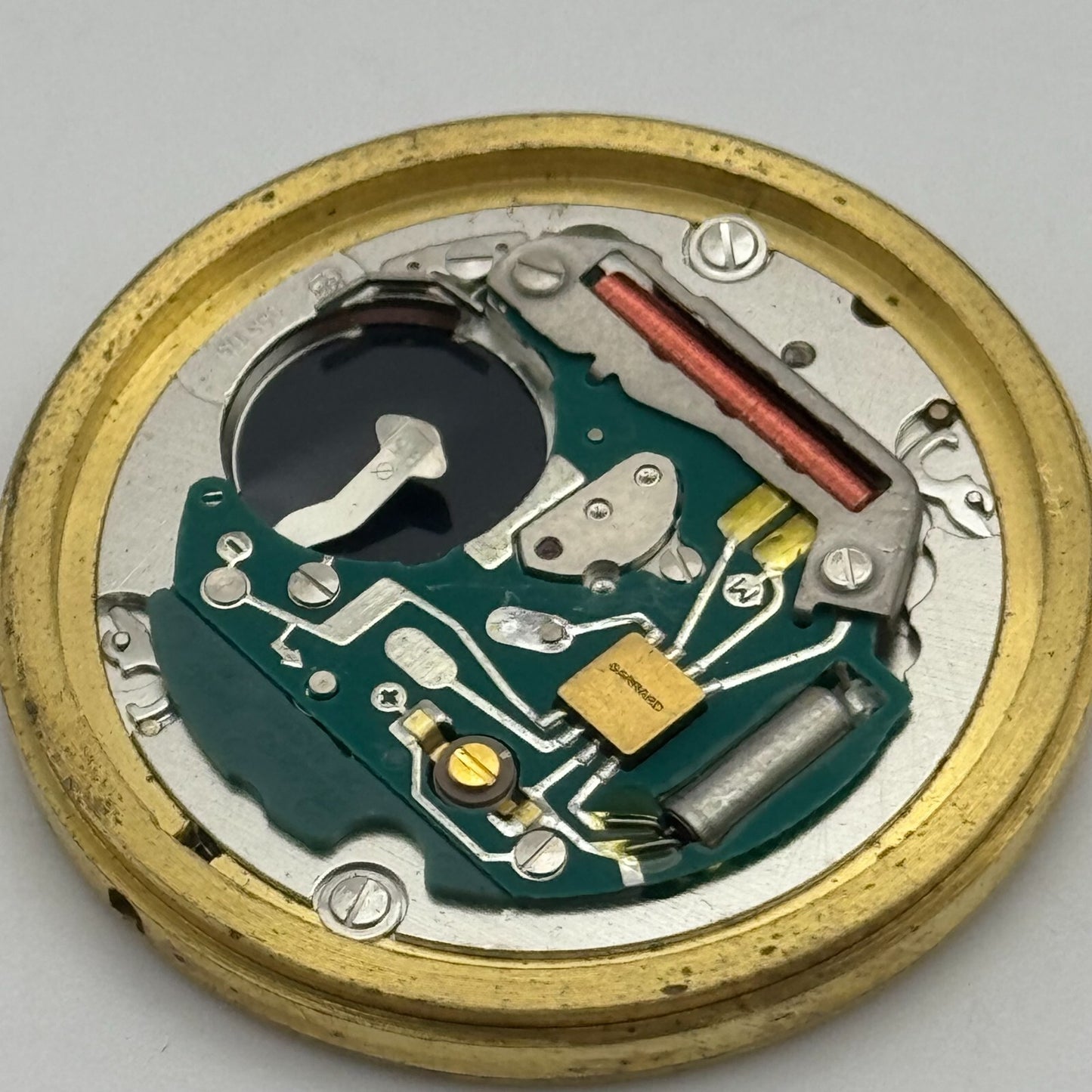 31.5mm Men’s Garrard ETA 555.115 Quartz Watch Movement Vintage UNTESTED PARTS