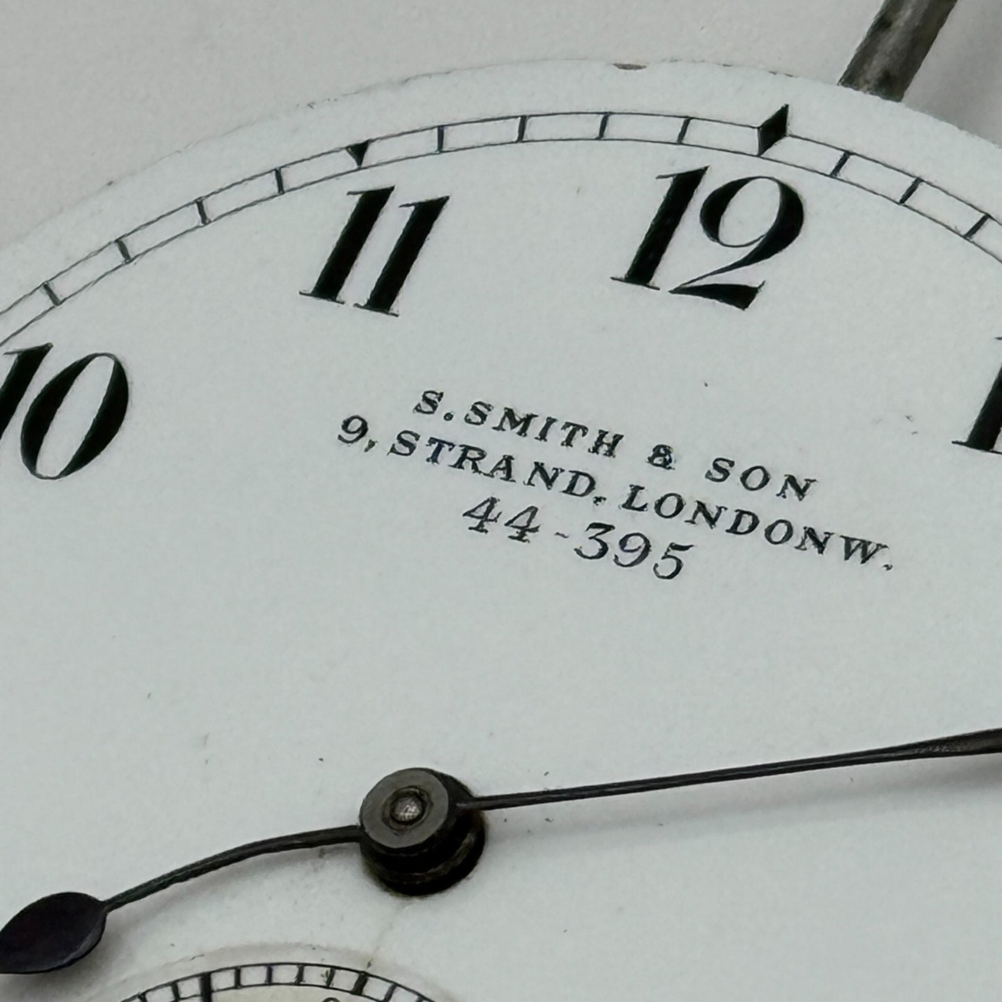 43mm S Smith & Son 9 Strand London Vintage Open Face Pocket Watch Movement PARTS