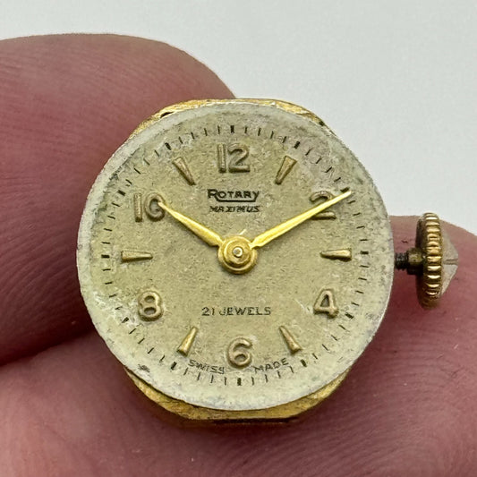 12.1mm Rotary AS 976 A Schild Manual Wind Swiss Watch Movement PARTS SPARES