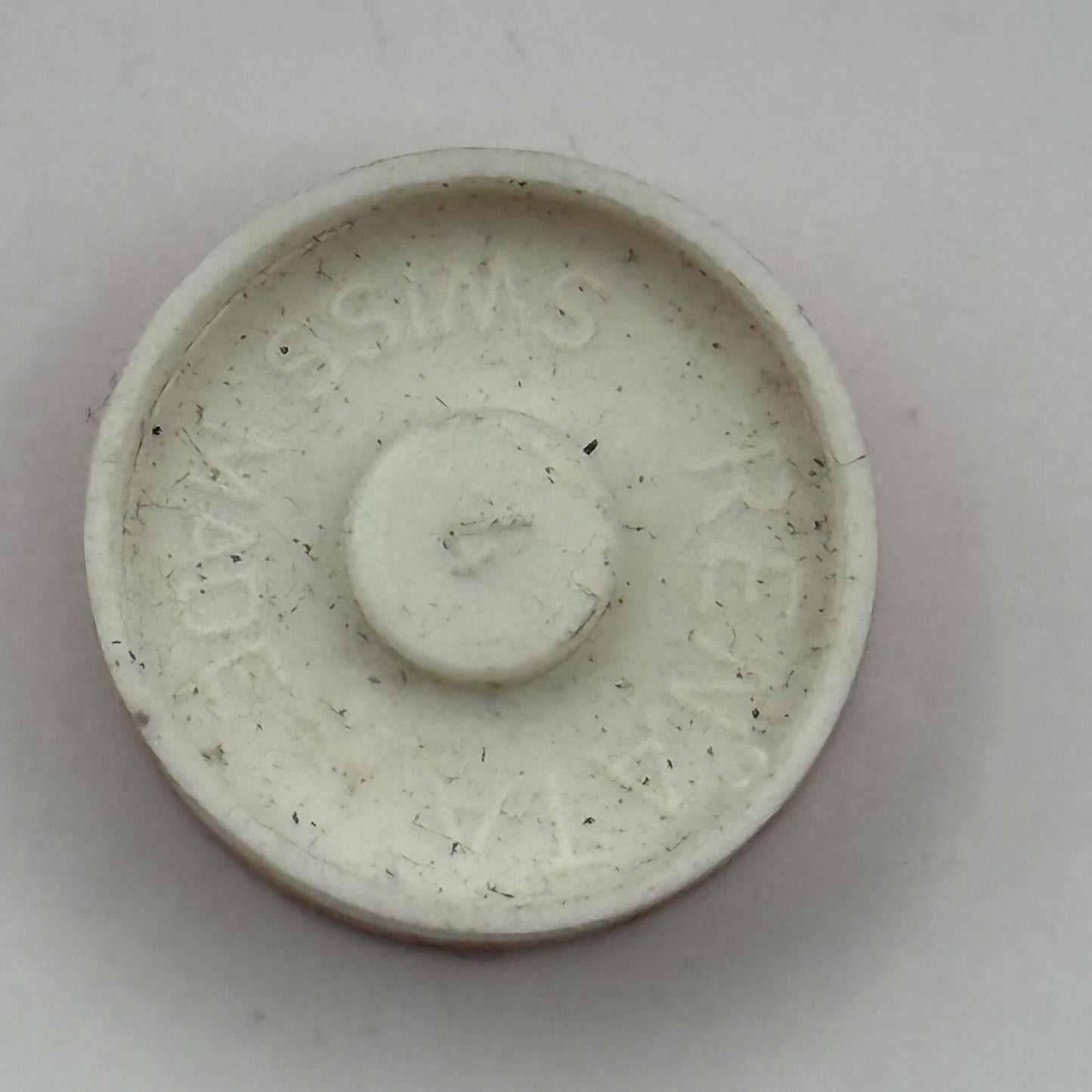 FHF 59 Balance Wheel Complete And Spring Inca 1231 M Watch Movement Parts NOS