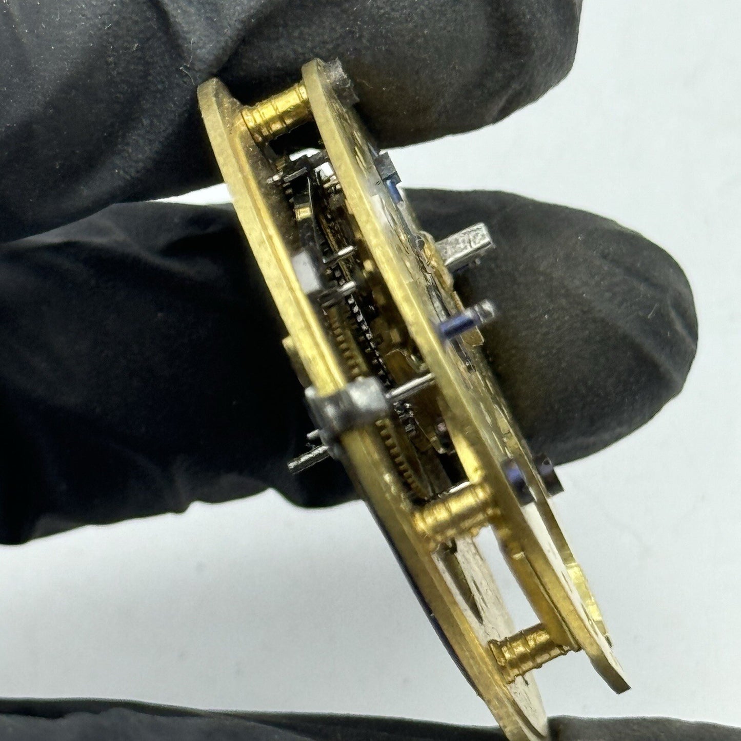 44.7mm Clayton Atherton Interesting Pocket Watch Movement FOR PARTS