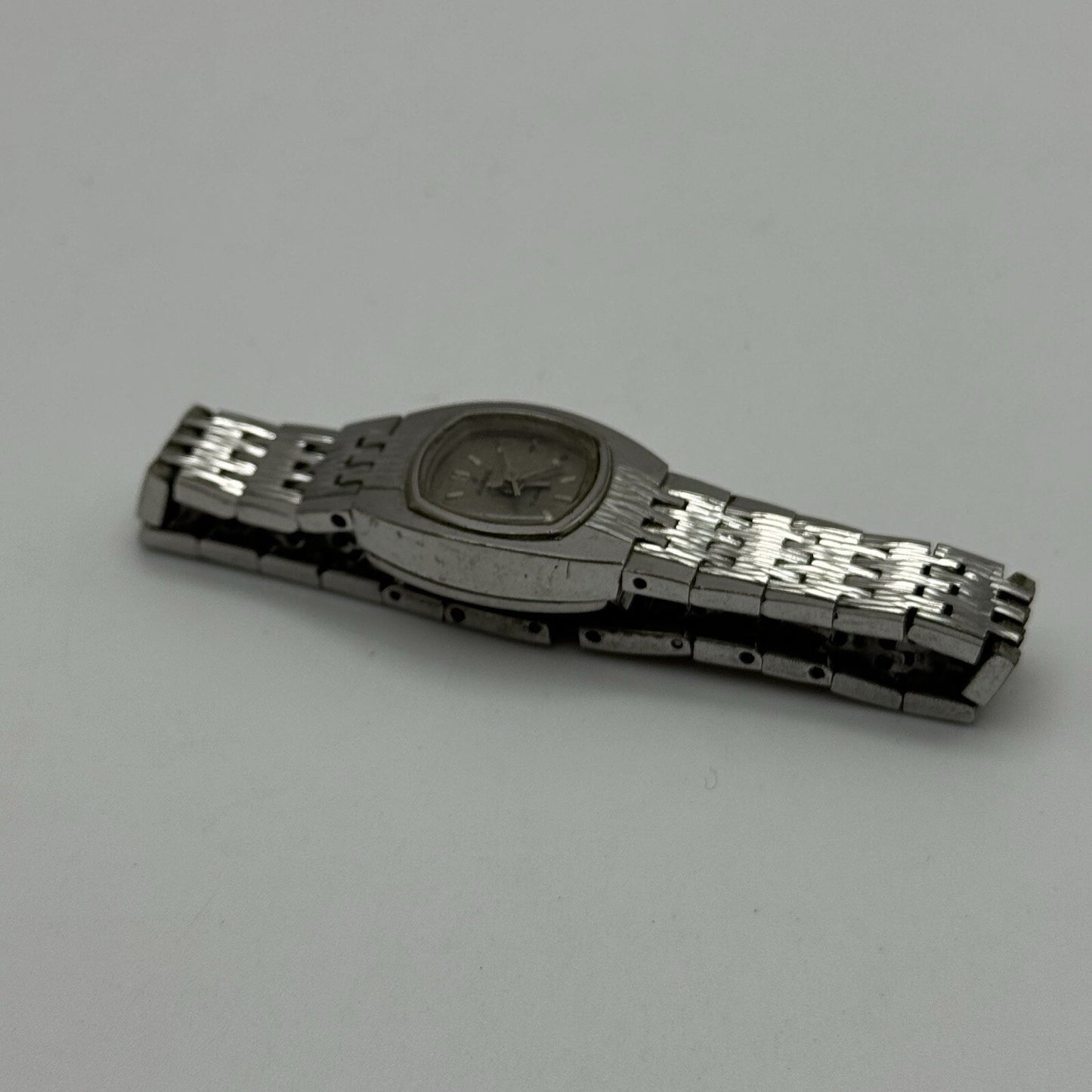18mm Manual Wind Josmar Silver Tone Ladies Dress Watch Service Non Working