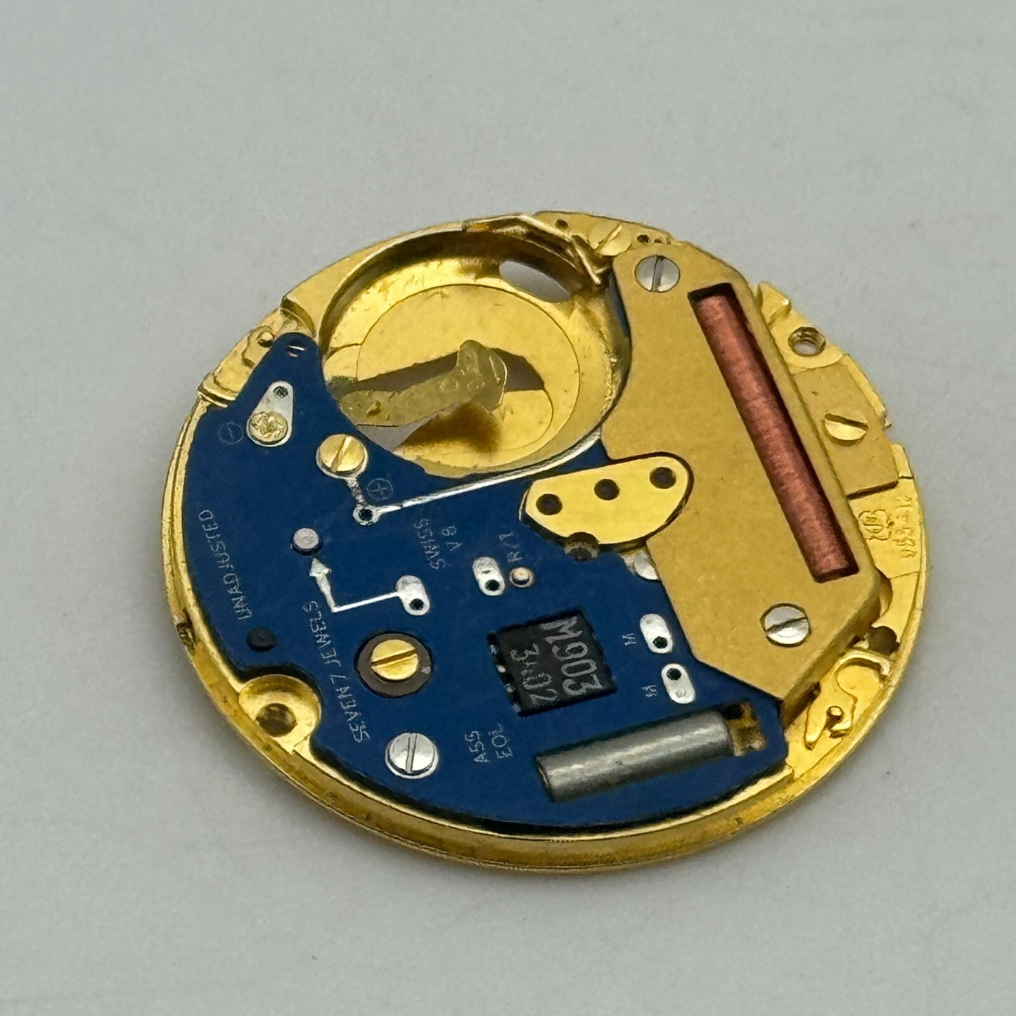 23.8mm ETA 955.412 Swiss 7 Jewels Quartz Watch Movement Vintage UNTESTED PARTS