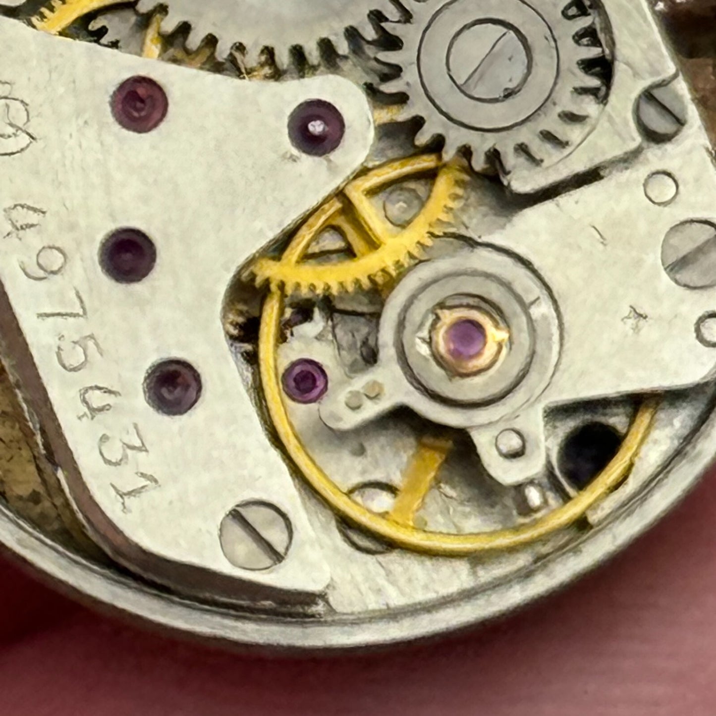 13.5mm Ladies Sekonda Cal 1601 Soviet Manual Wind Watch Movement Vintage PARTS