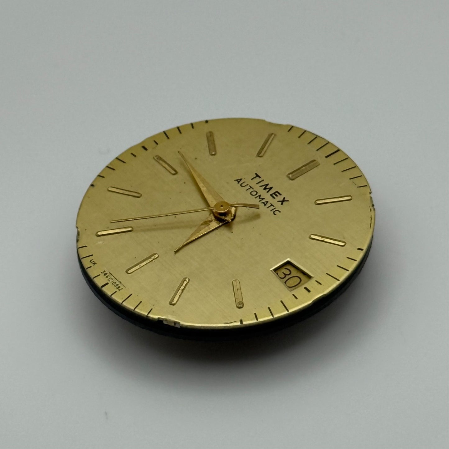 Timex UK Watch Movement Date Dial Automatic Vintage Parts Repair 29.4mm