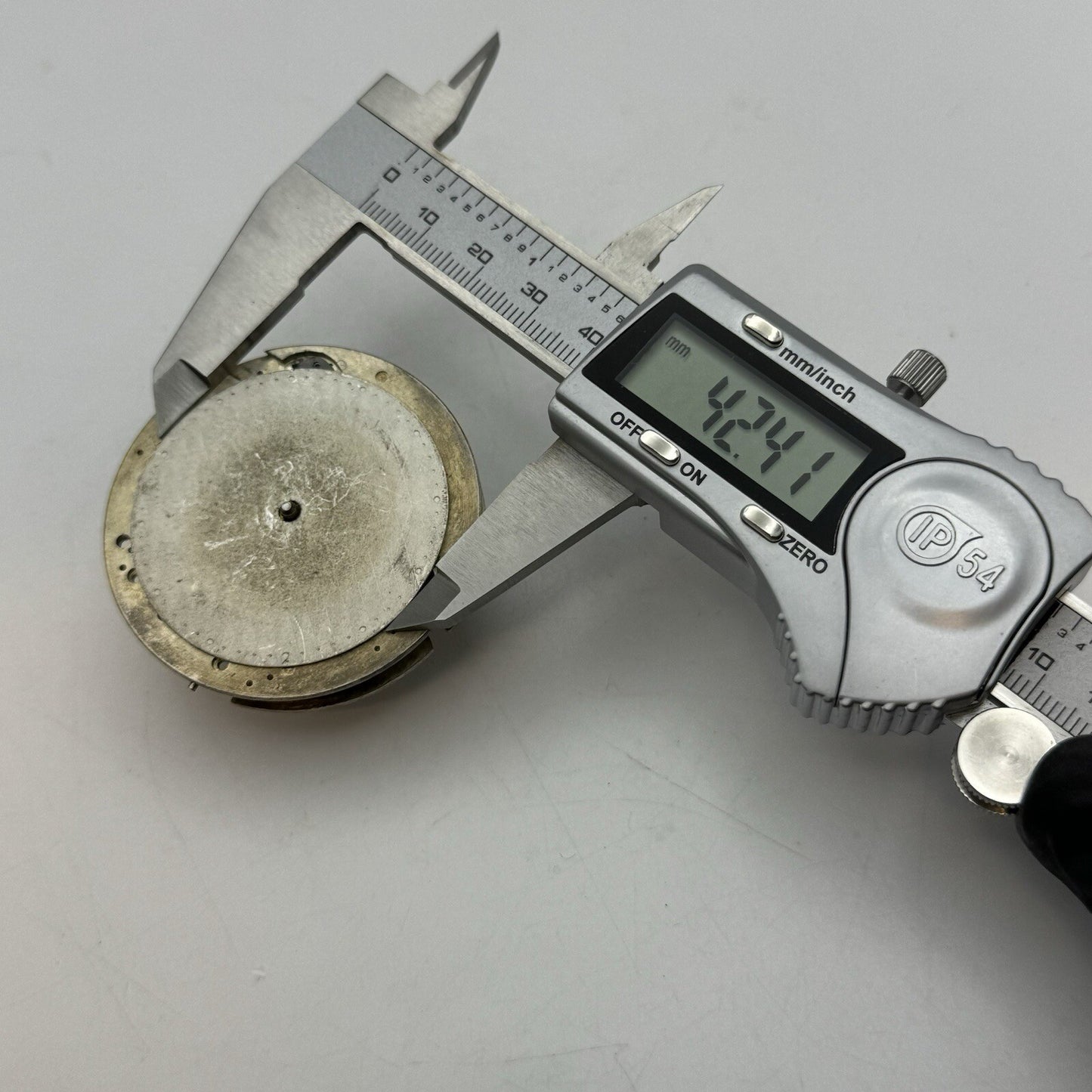 50.4mm Unidentified Unique Pocket Watch Movement FOR PARTS Restore