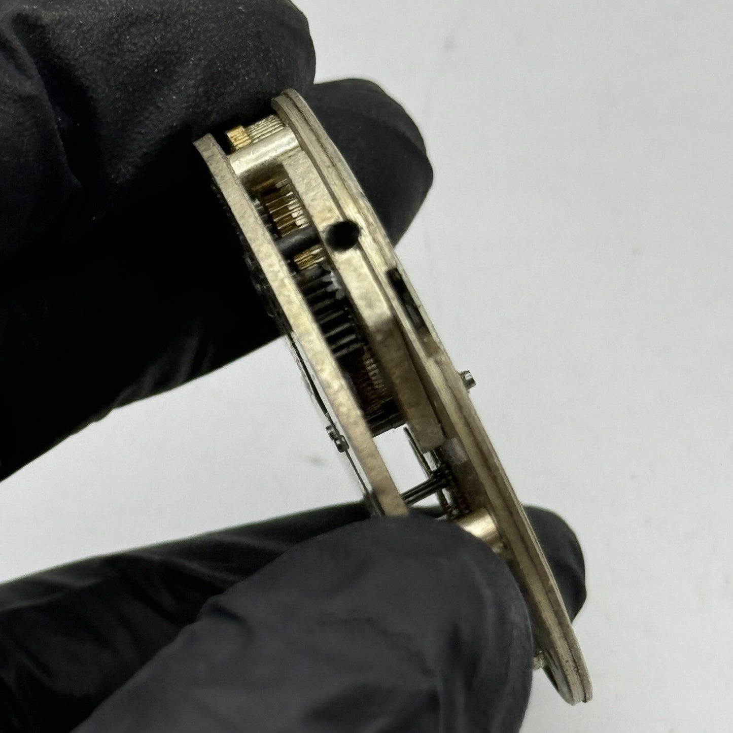 50.4mm Unidentified Unique Pocket Watch Movement FOR PARTS Restore