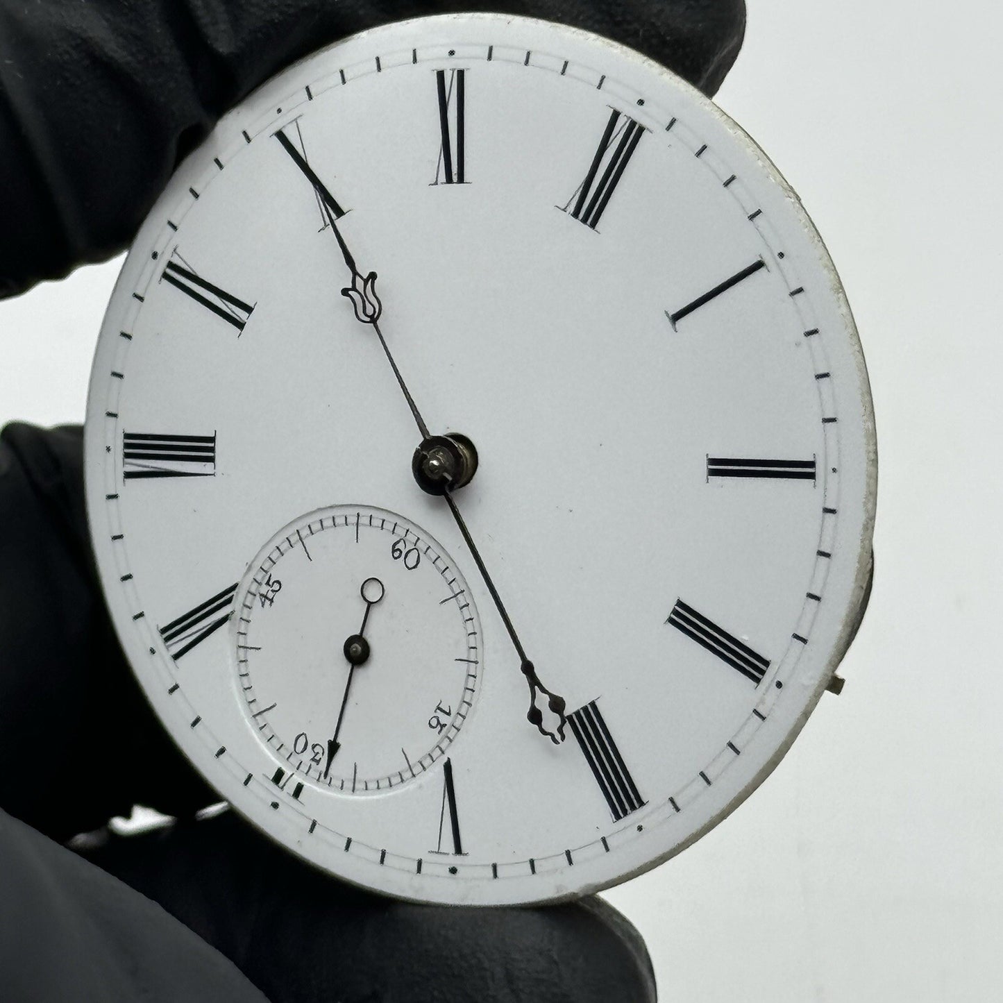 44.1mm High Quality Cylinder Balance Intact Pocket Watch Movement FOR PARTS