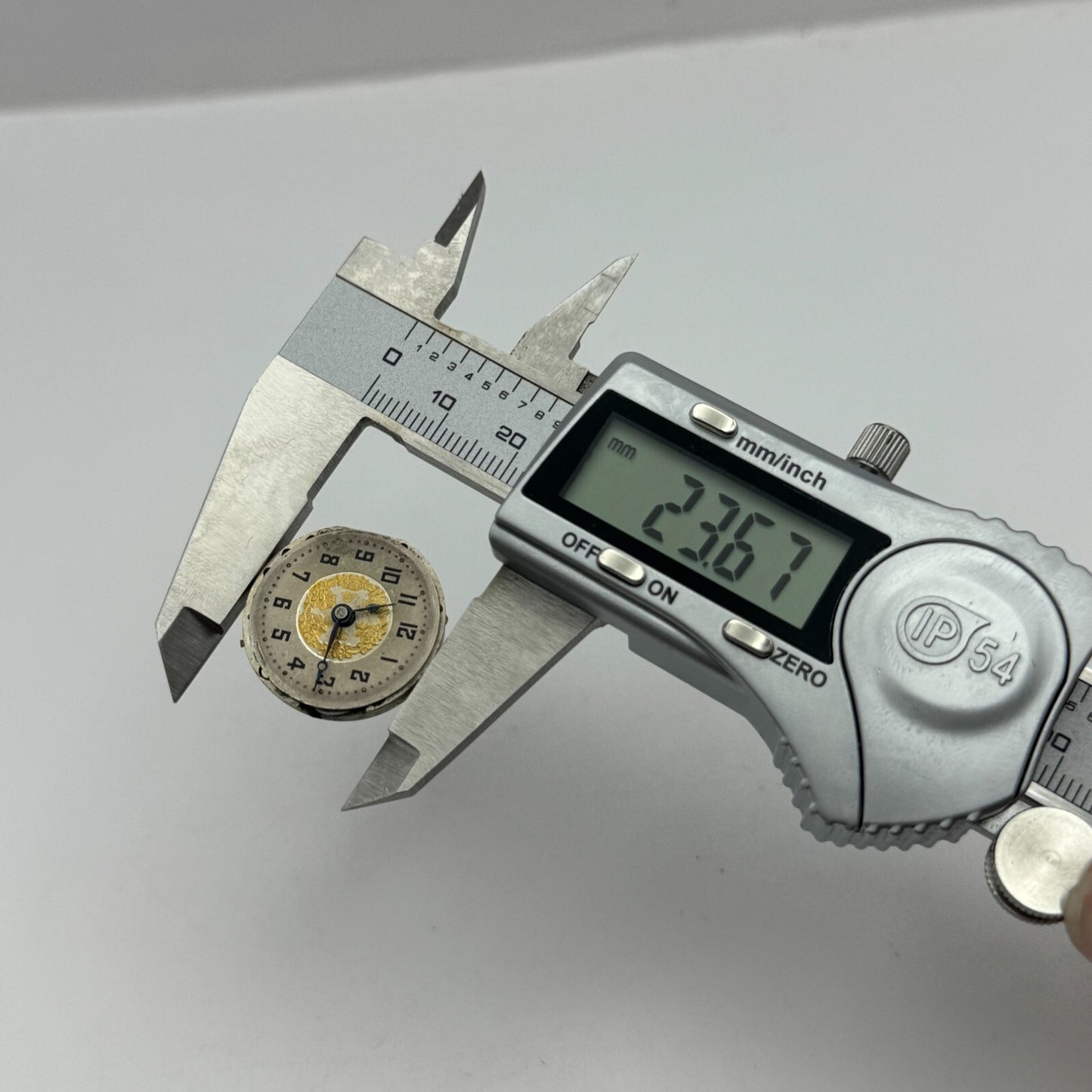 23.6mm AS A Schild 15 Jewels Nice Dial Manual Wind Swiss Watch Movement PARTS