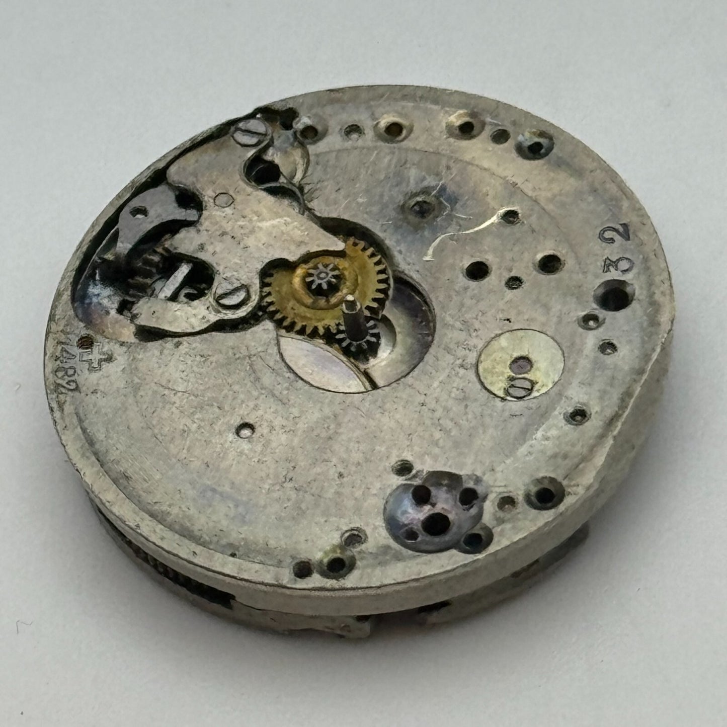 23.6mm Balance Ok FHF Patent 51482 Manual Wind Watch Movement Swiss Made PARTS