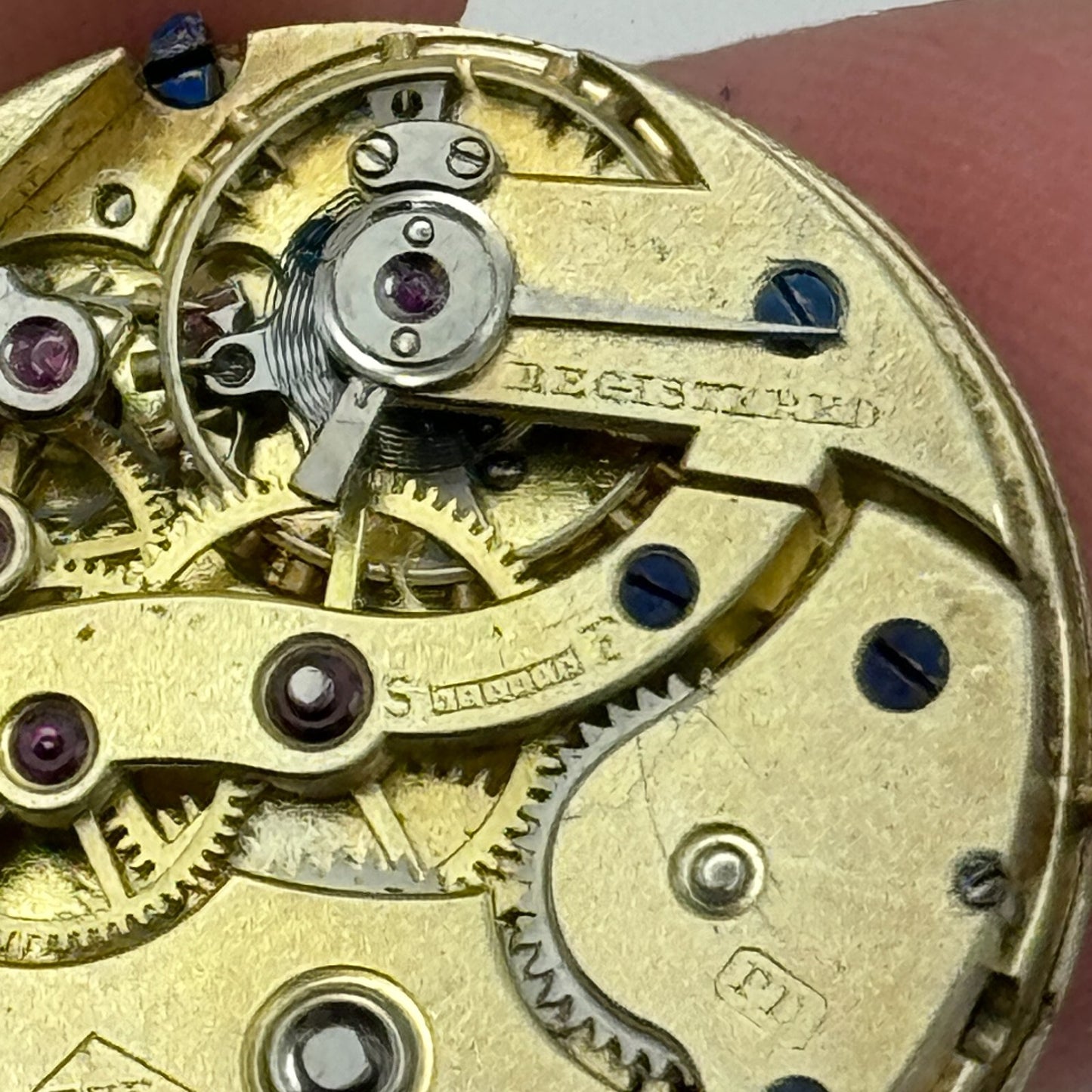 23.2mm P.D The Lady Chronometer High Grade Manual Wind Watch Movement PARTS