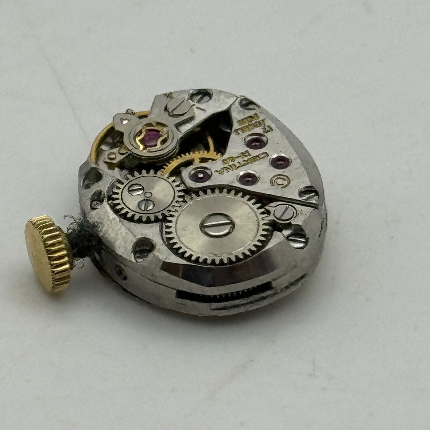 12.9mm Ladies Running Certina 13-20 Swiss Manual Wind Watch Movement PARTS SPARE