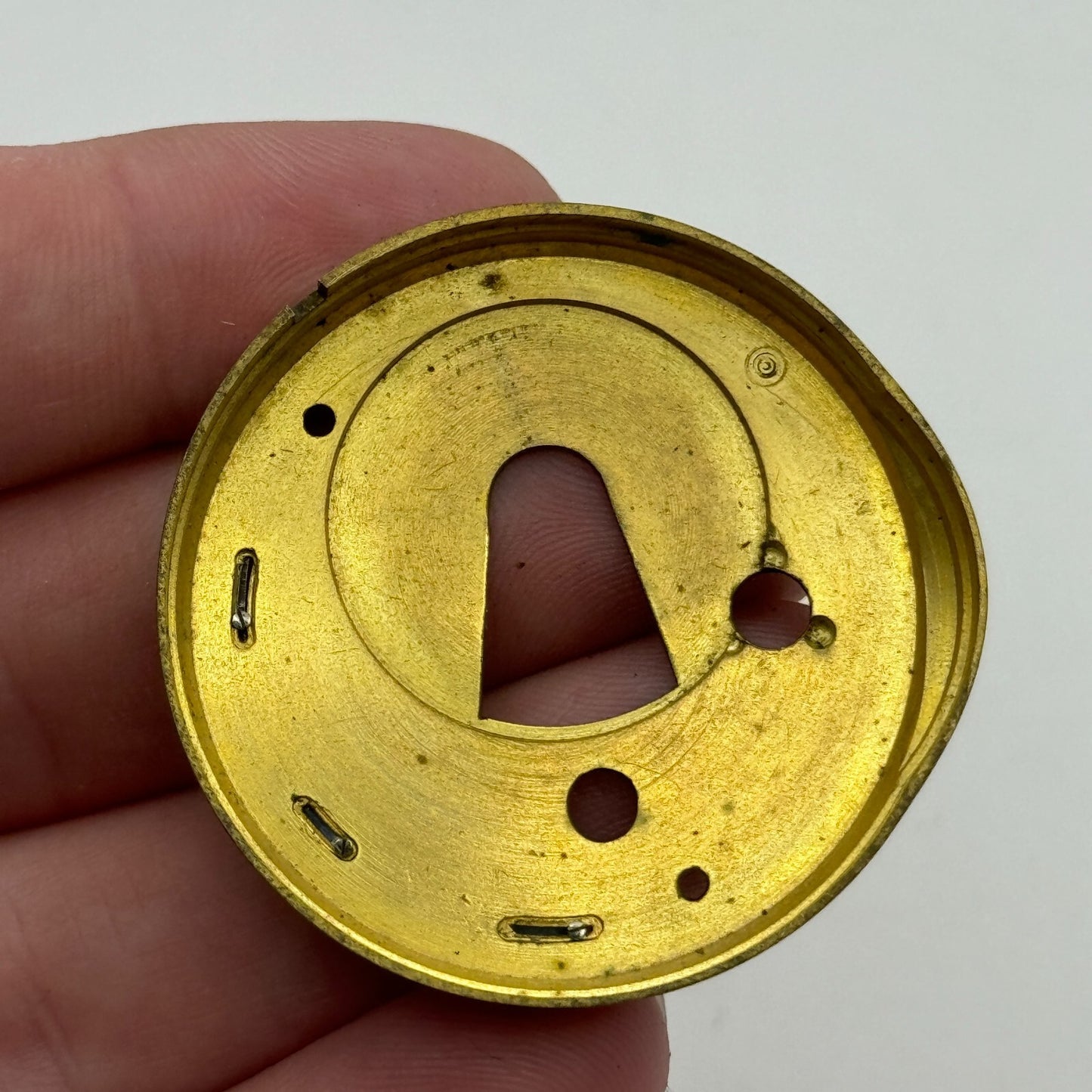 44.6mm Antique J G Graves Sheffield English Express Lever Pocket Watch Movement