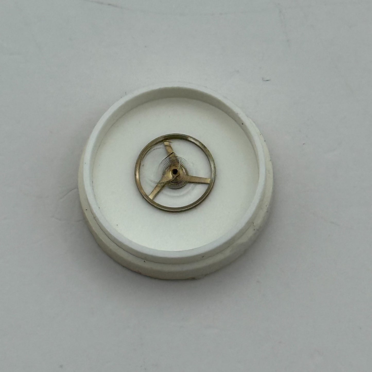 FEF 6660 Balance Wheel Complete And Spring Ord + Inca 1711 Watch Movement Parts