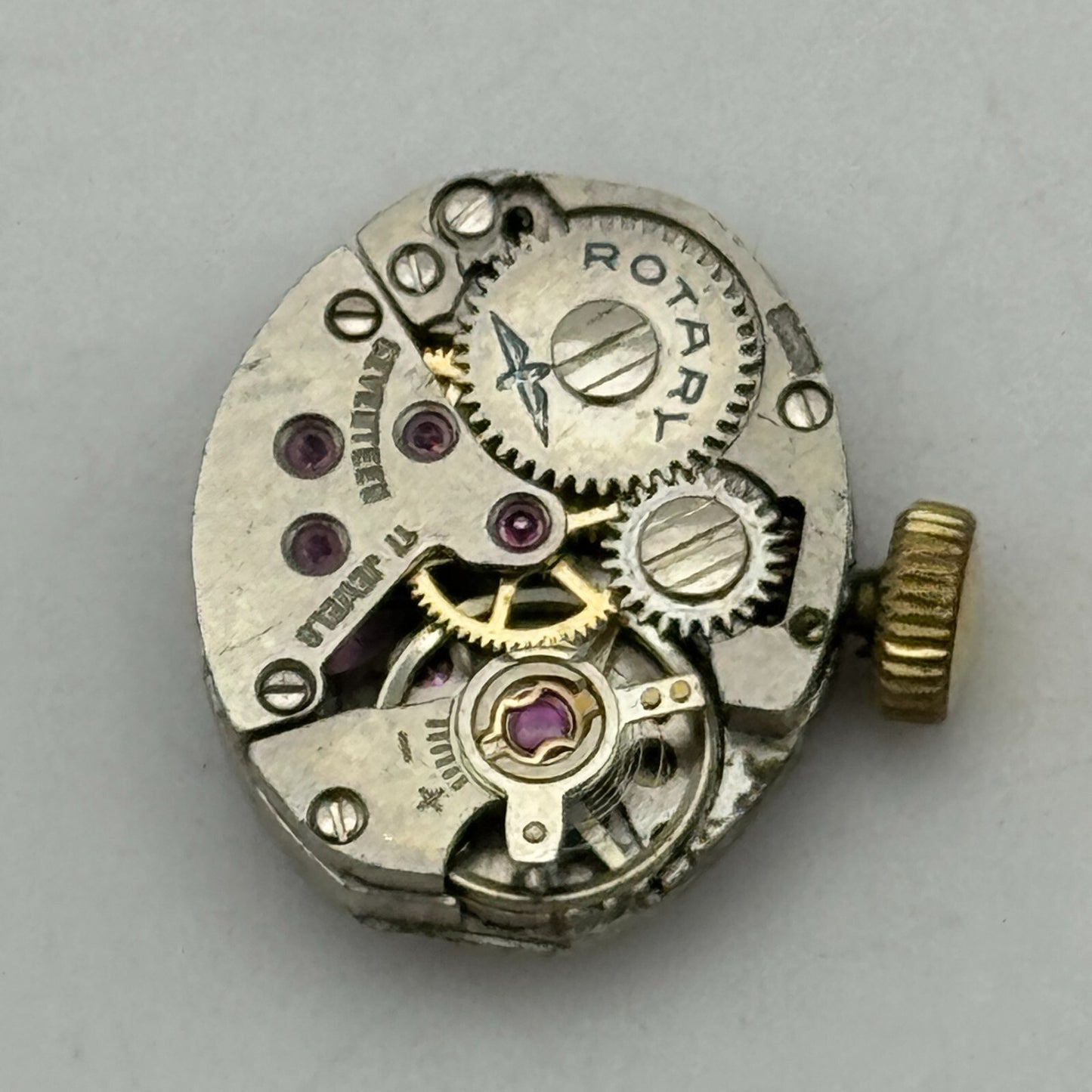 12.9mm Ladies Rotary AS 1977-2 A Schild Manual Wind Swiss Watch Movement PARTS
