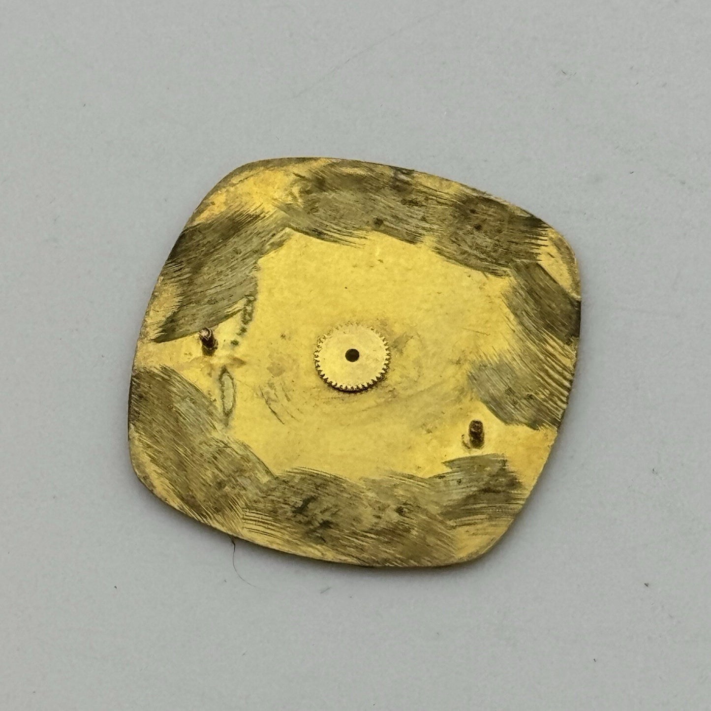 20.2mm Square Omega De Ville Quartz Ladies Wristwatch Dial 1 Hand Spares Parts