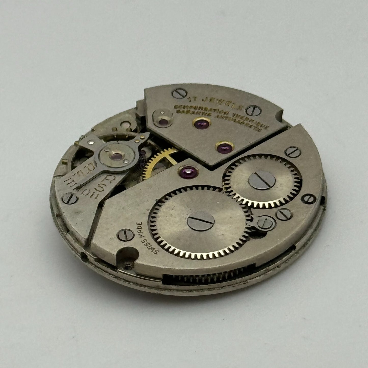 26.9mm Majex Felsa F 390 Manual Wind Watch Movement Swiss Vintage PARTS SPARES