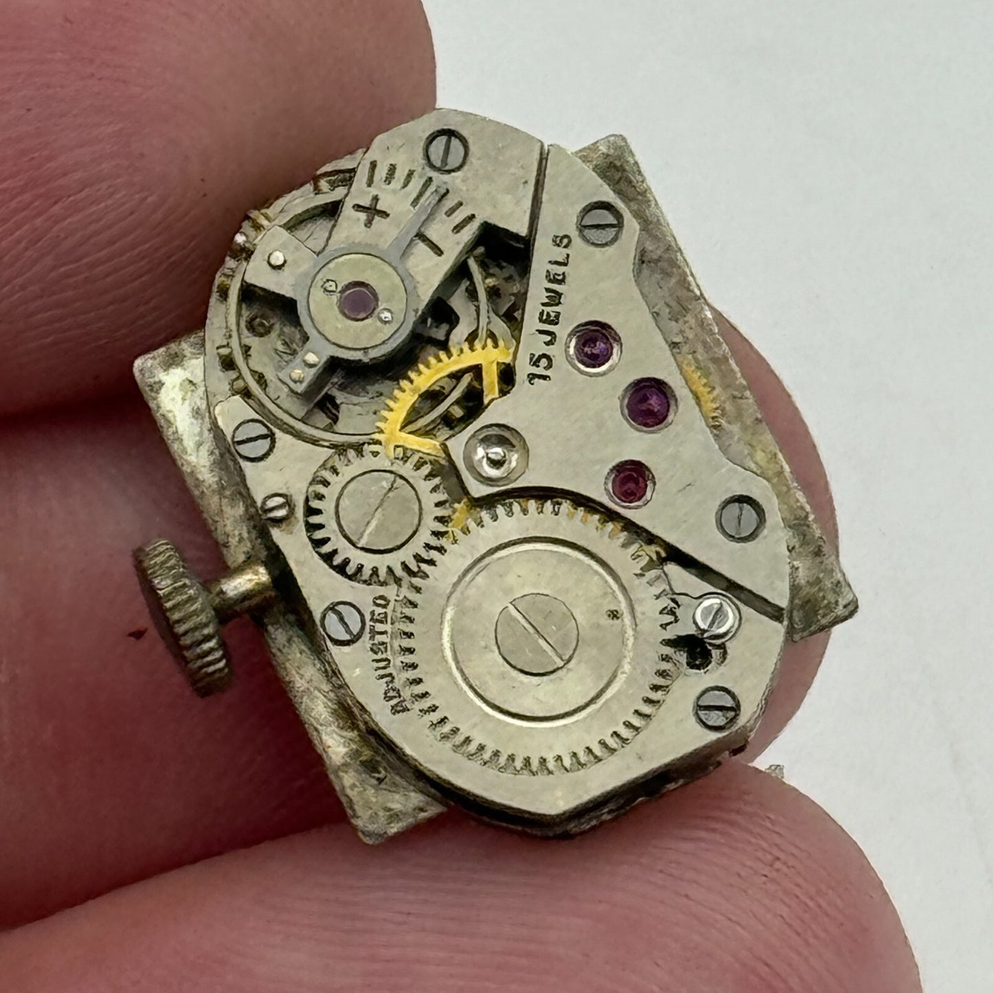 12.8mm Ladies Longeau AS 1051 A Schild Manual Wind Swiss Watch Movement PARTS