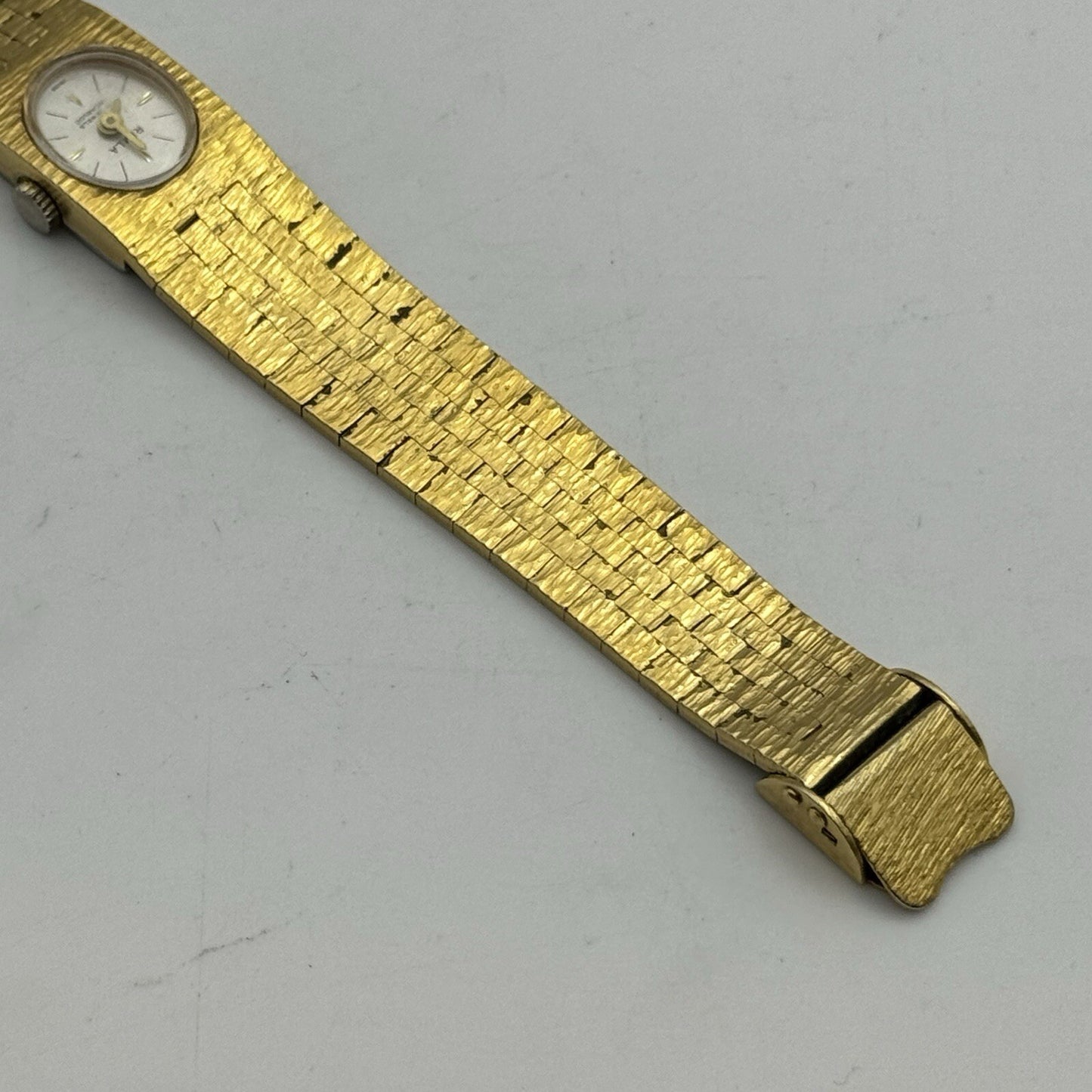15mm Ladies Rimla Gold Plated Manual Wind Swiss Vintage Watch REQUIRES SERVICE