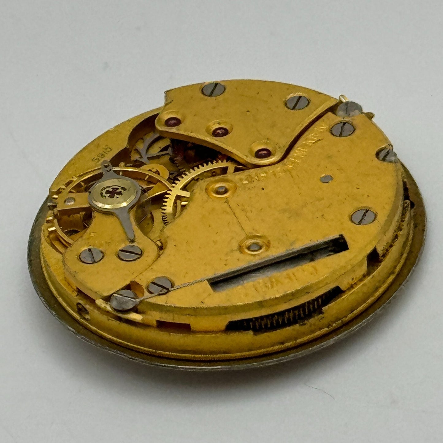 26.6mm Men's Smiths De Luxe Cal 5910 Manual Wind Vintage Watch Movement PARTS