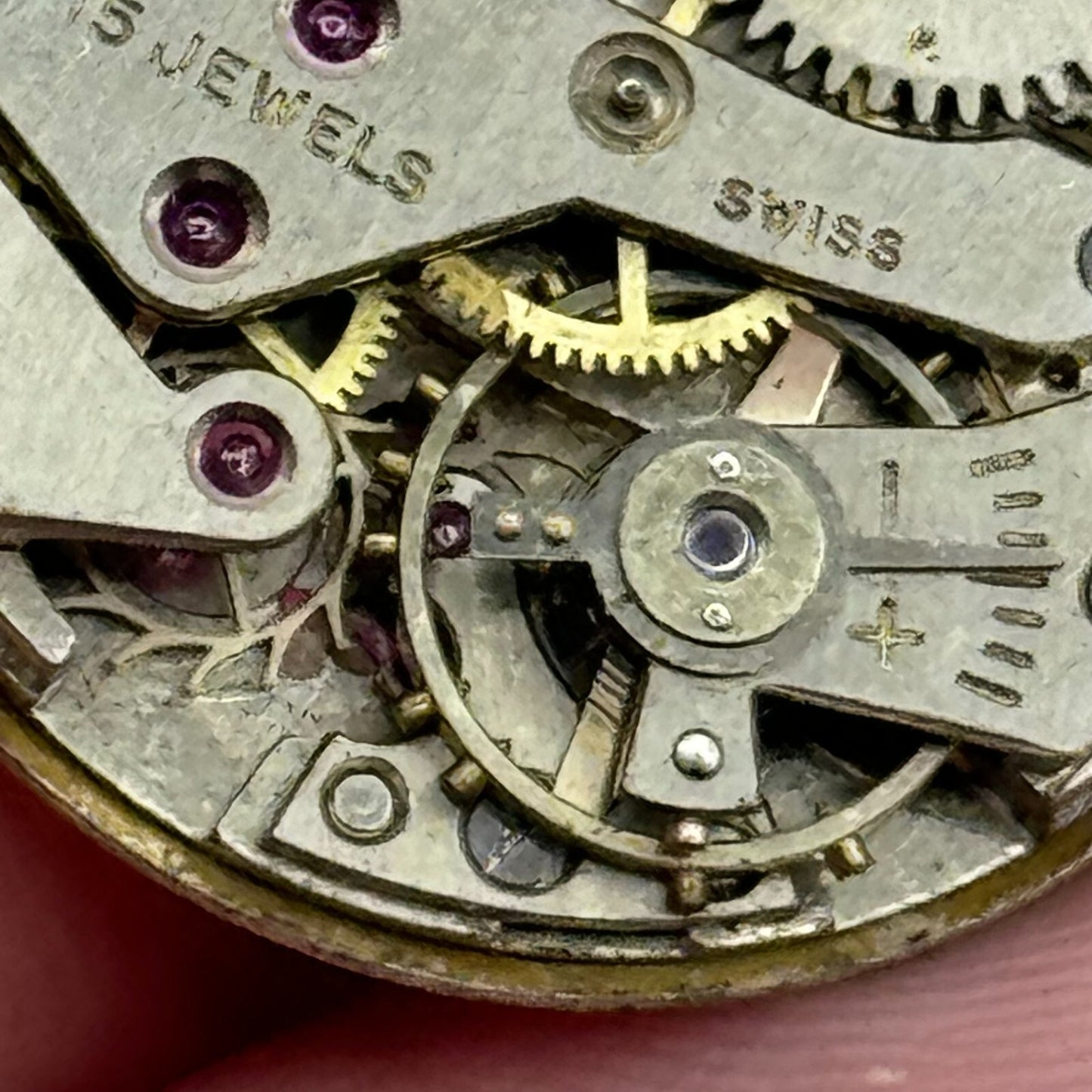 23.6mm Avia AS 1123 1124 Manual Wind 15 Jewels Swiss Watch Movement PARTS SPARES