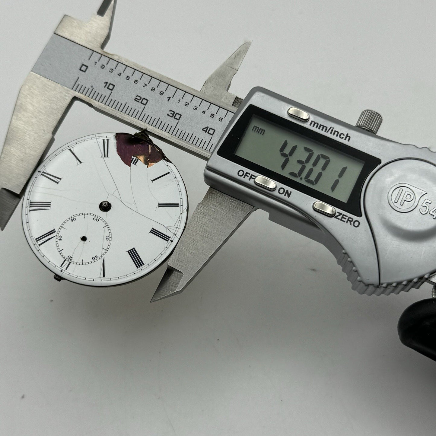 Robert Roskell Liverpool Cylinder Escapement Four Holes Pocket Watch Movement