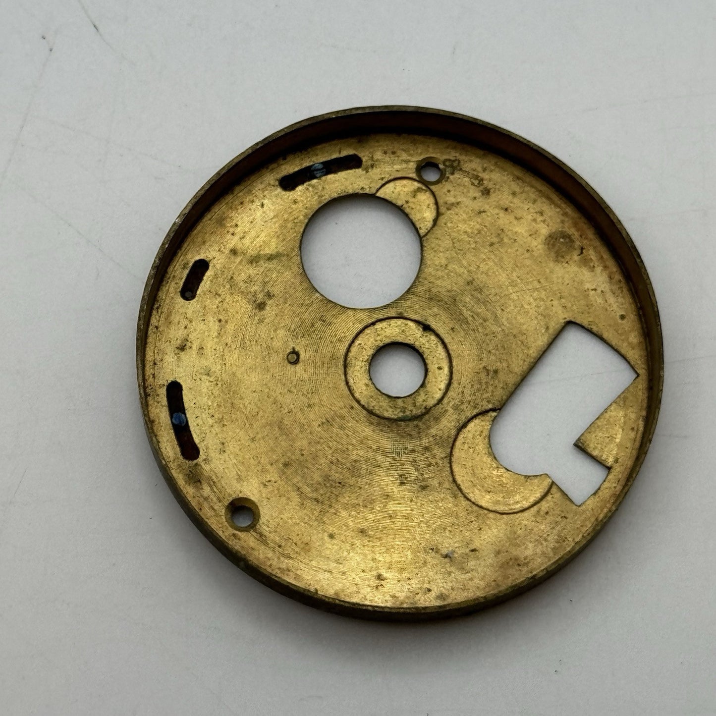 43.9mm Antique Fattorini & Sons Bradford The Leader Pocket Watch Movement PARTS