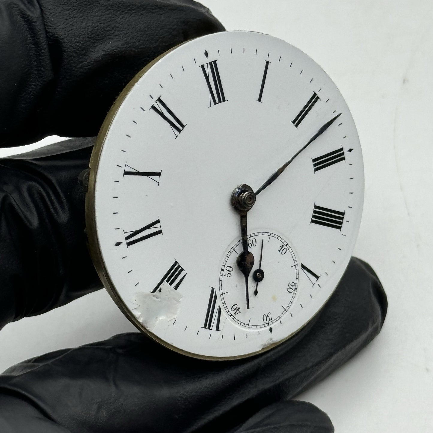 43.3mm Running Antique High Grade Cylinder Escapement Pocket Watch Movement PART