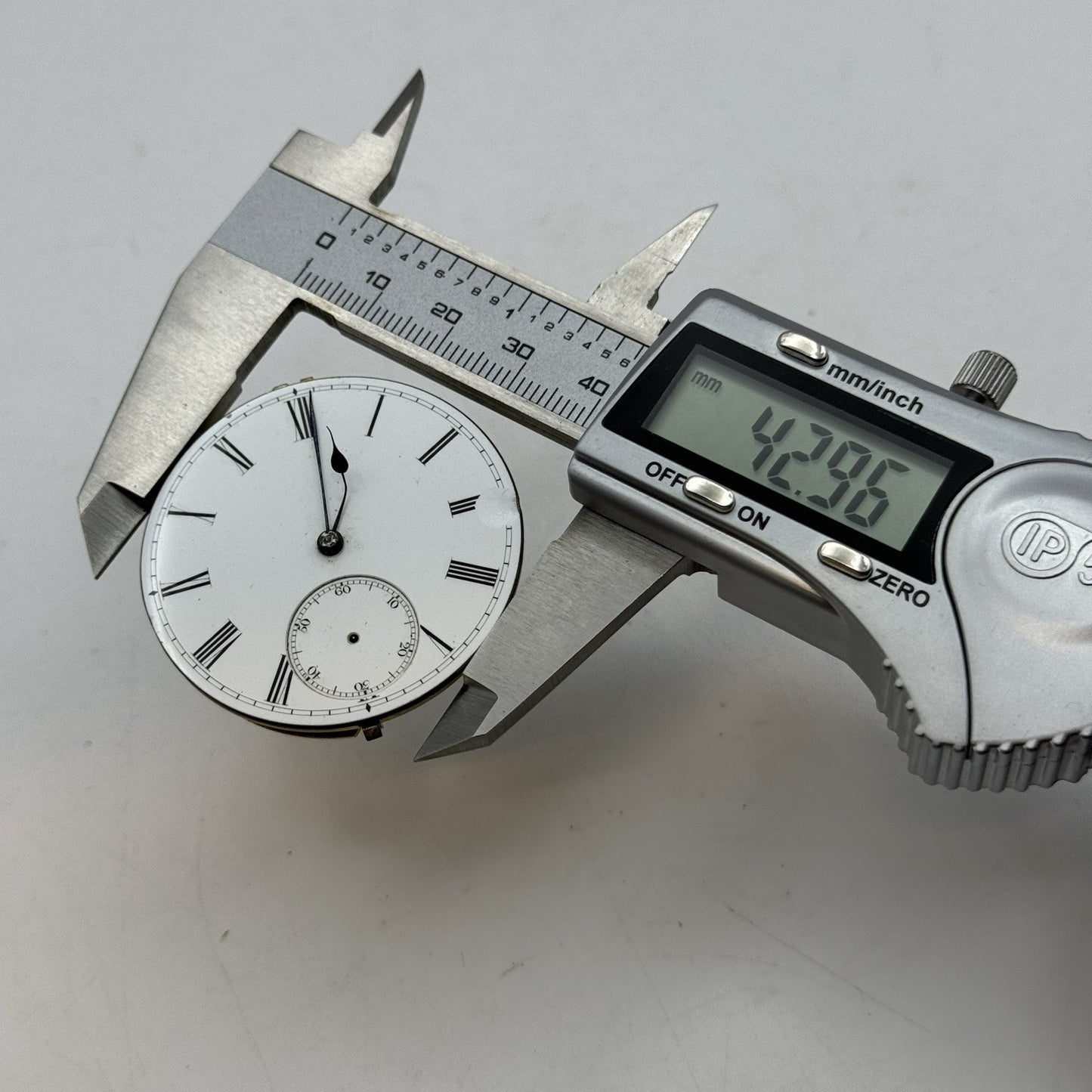 43mm Bracebridge Clerkenwell London High Grade Fusee Pocket Watch Movement PARTS