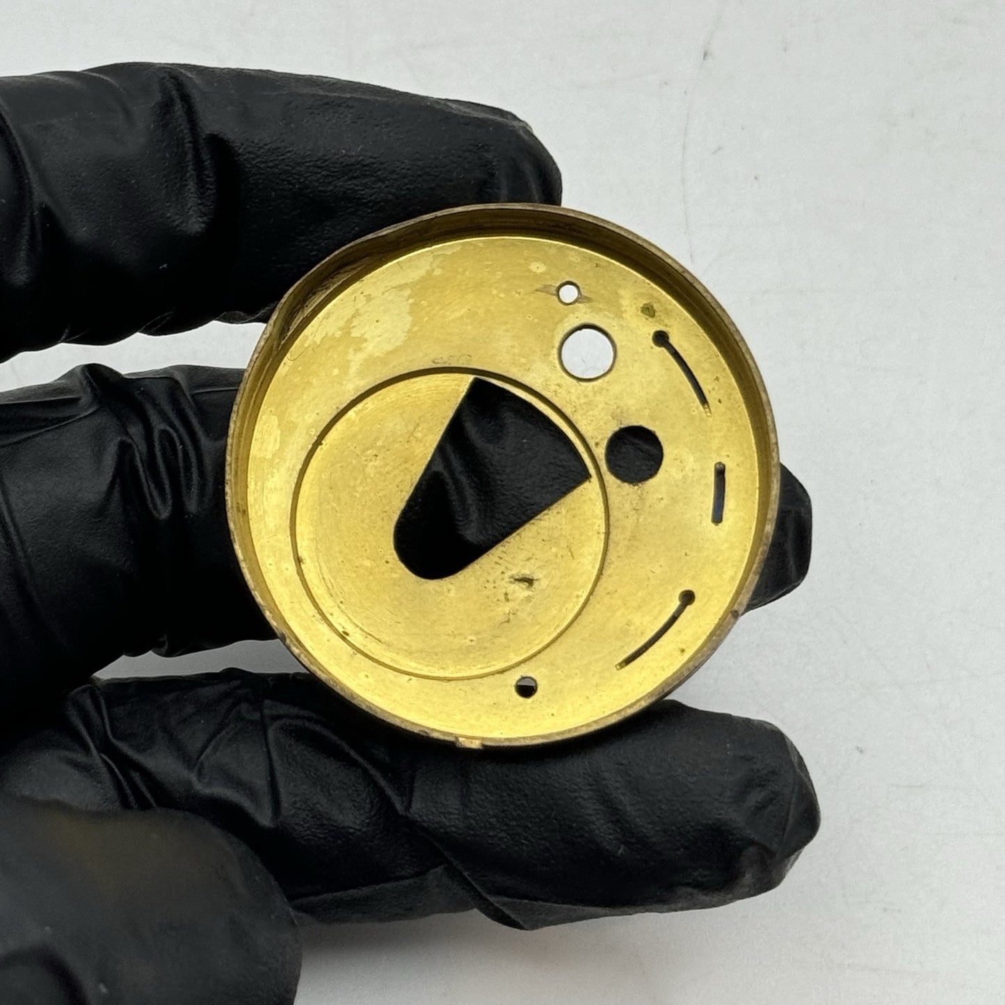 43.3mm Antique J Myers English Key Wound Fusee Pocket Watch Movement - PARTS