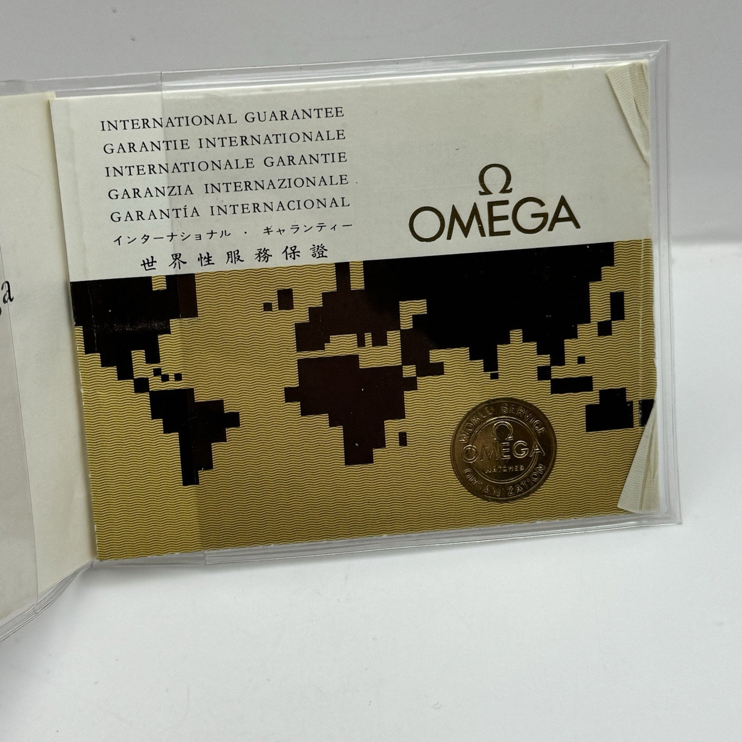 1973 Omega F300 Chronometer International Warantee Papers Saffron Hill London