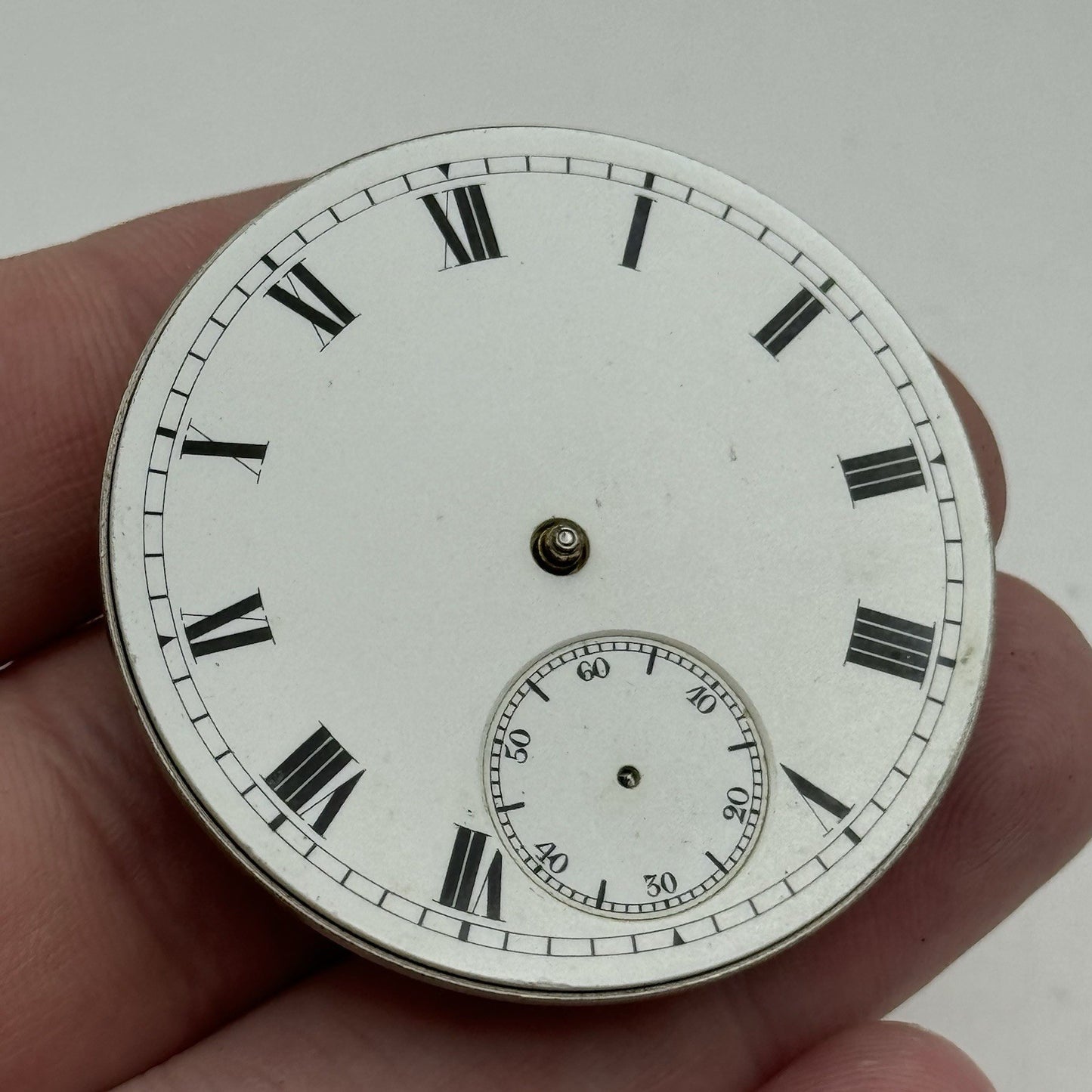 43.3mm Equity Watch Co Boston Open Face American Pocket Watch Movement PARTS