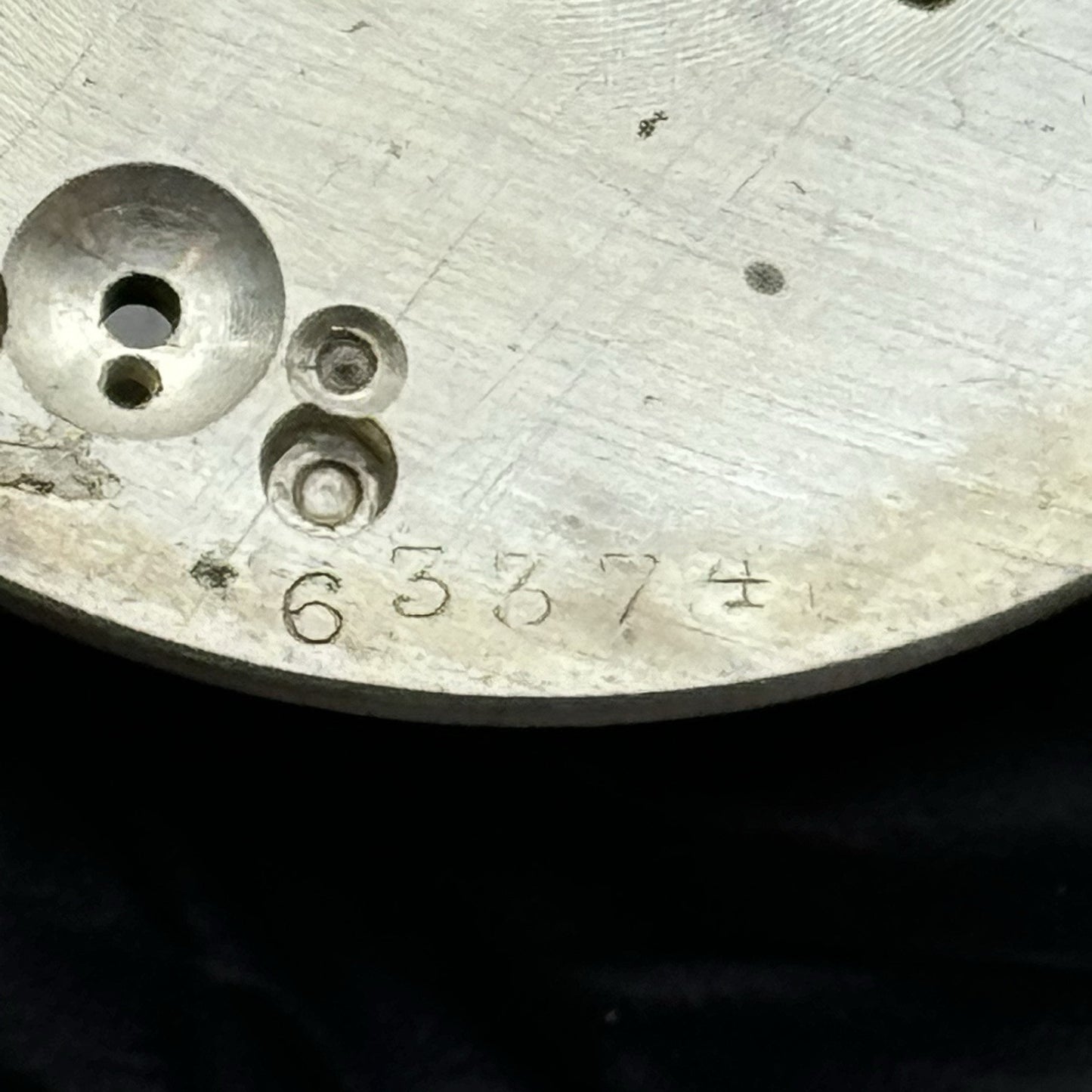 41.5mm High Grade Unidentified 17 Jewels Swiss Pocket Watch Movement - PARTS