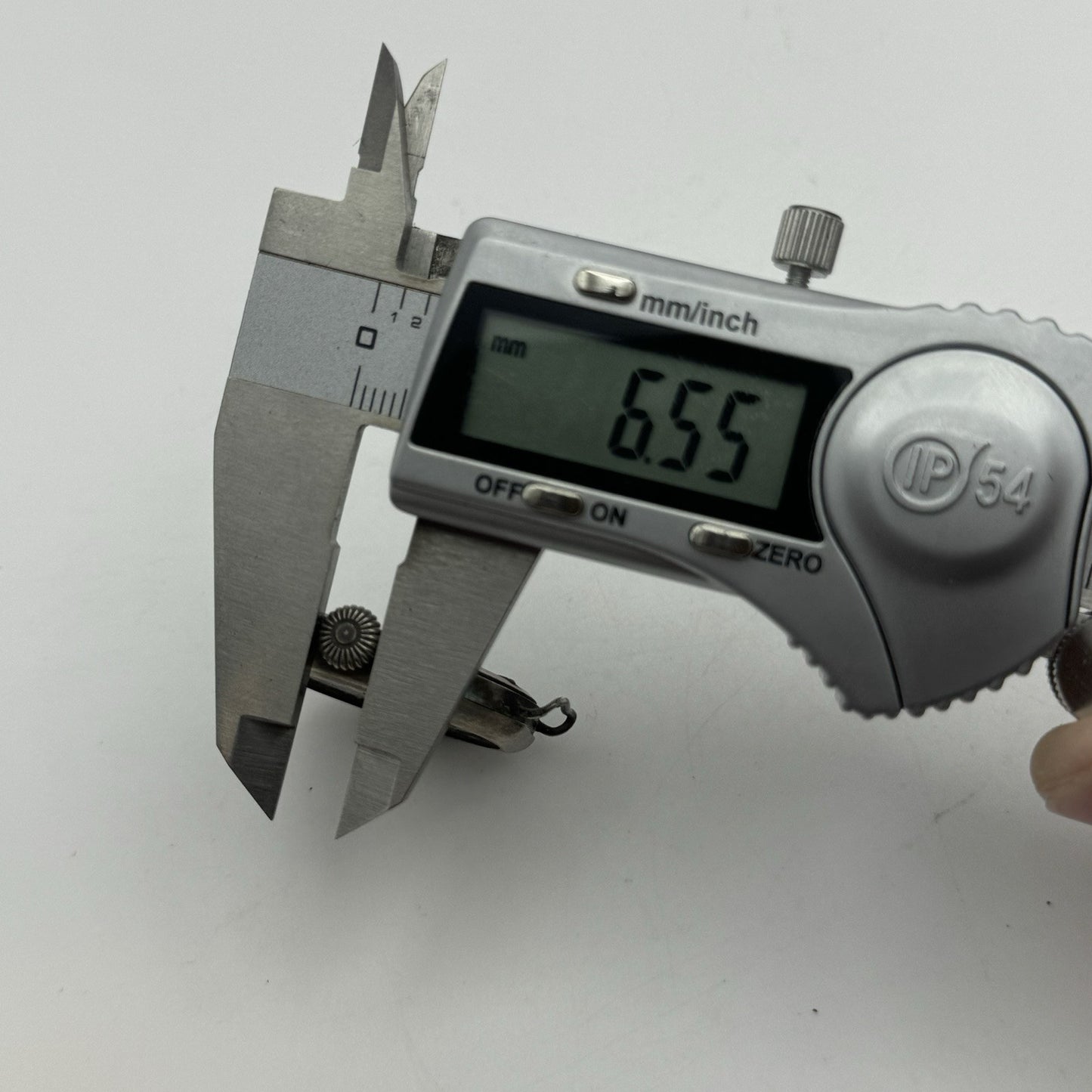 34mm Octagonal Marksman Possibly Silver Trench Watch Vintage TO RESTORE PARTS