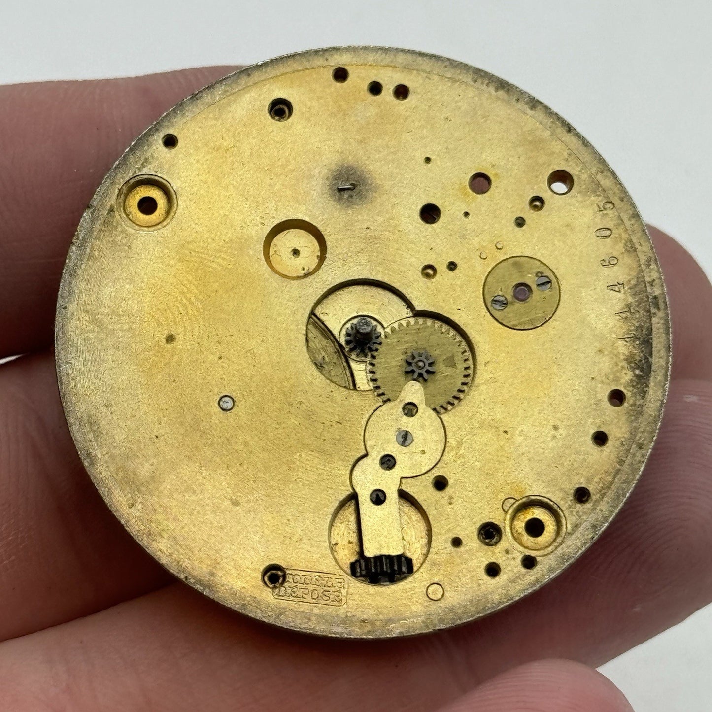 42.8mm Brevete Cyma Modele Depose Partial Vintage Pocket Watch PARTS REPAIR