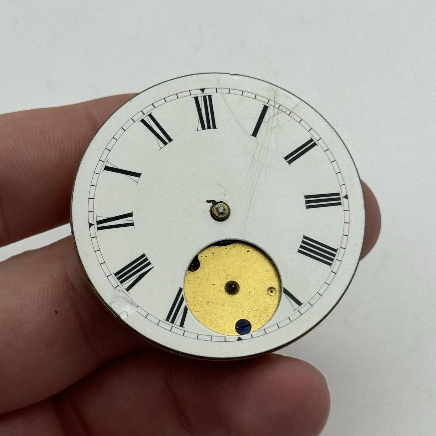 45mm Newcastle Goldsmiths & Silversmiths Company Pocket Watch Movement PROJECT