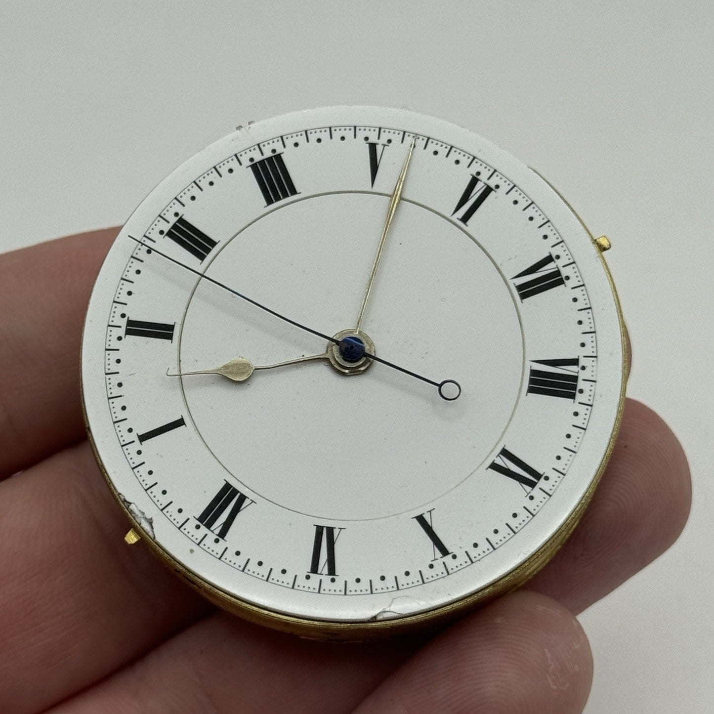 47.8mm Antique 1918 DSM Atlantic Coal Conciliation Board Pocket Watch Movement