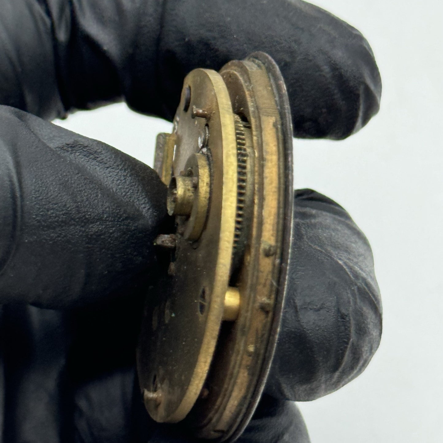 43.9mm Antique Fattorini & Sons Bradford The Leader Pocket Watch Movement PARTS