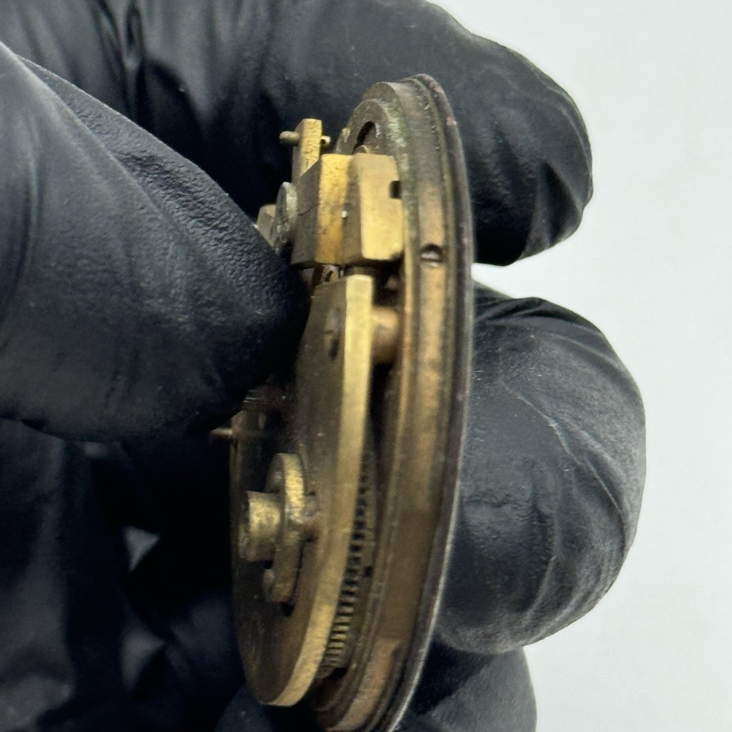 43.9mm Antique Fattorini & Sons Bradford The Leader Pocket Watch Movement PARTS