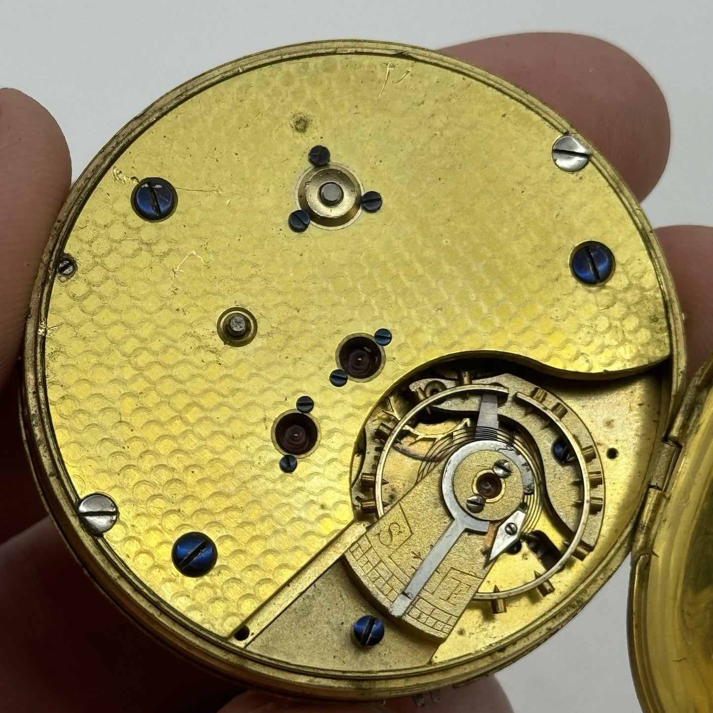 47.8mm Antique 1918 DSM Atlantic Coal Conciliation Board Pocket Watch Movement