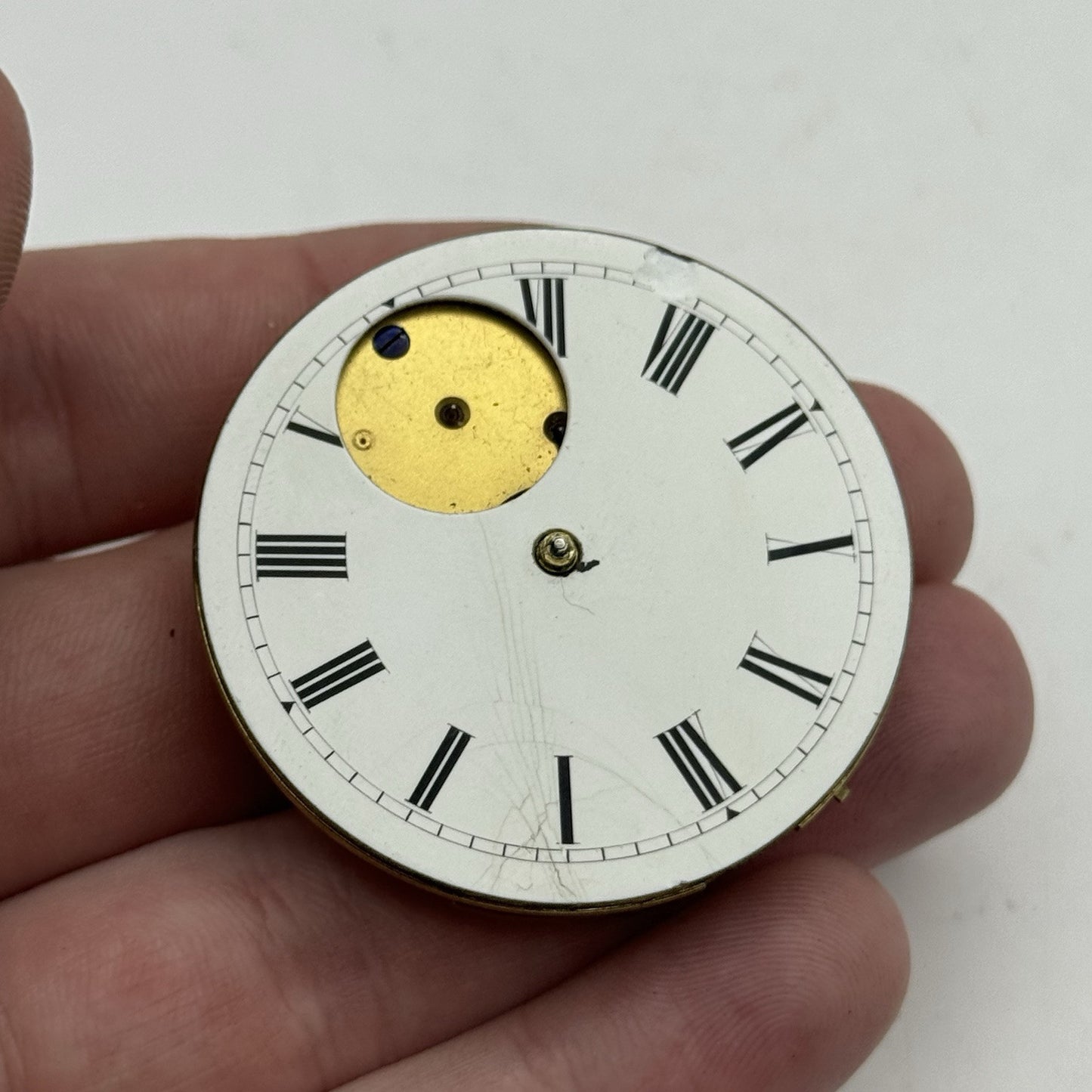 45mm Newcastle Goldsmiths & Silversmiths Company Pocket Watch Movement PROJECT
