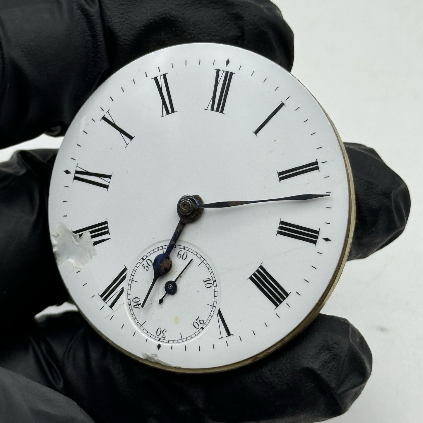 43.3mm Running Antique High Grade Cylinder Escapement Pocket Watch Movement PART